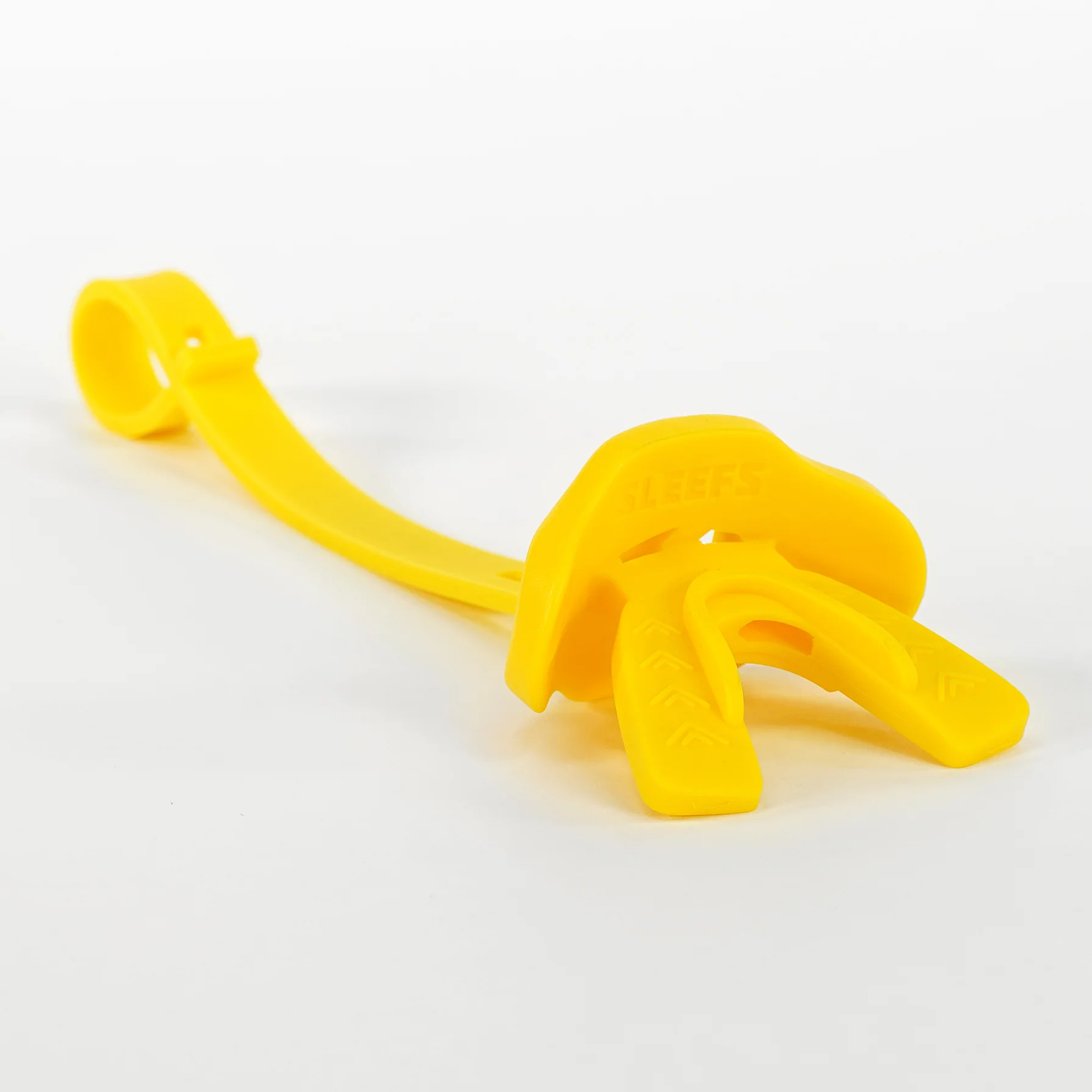 Hue Yellow Soft Football Mouthguard - Image 3