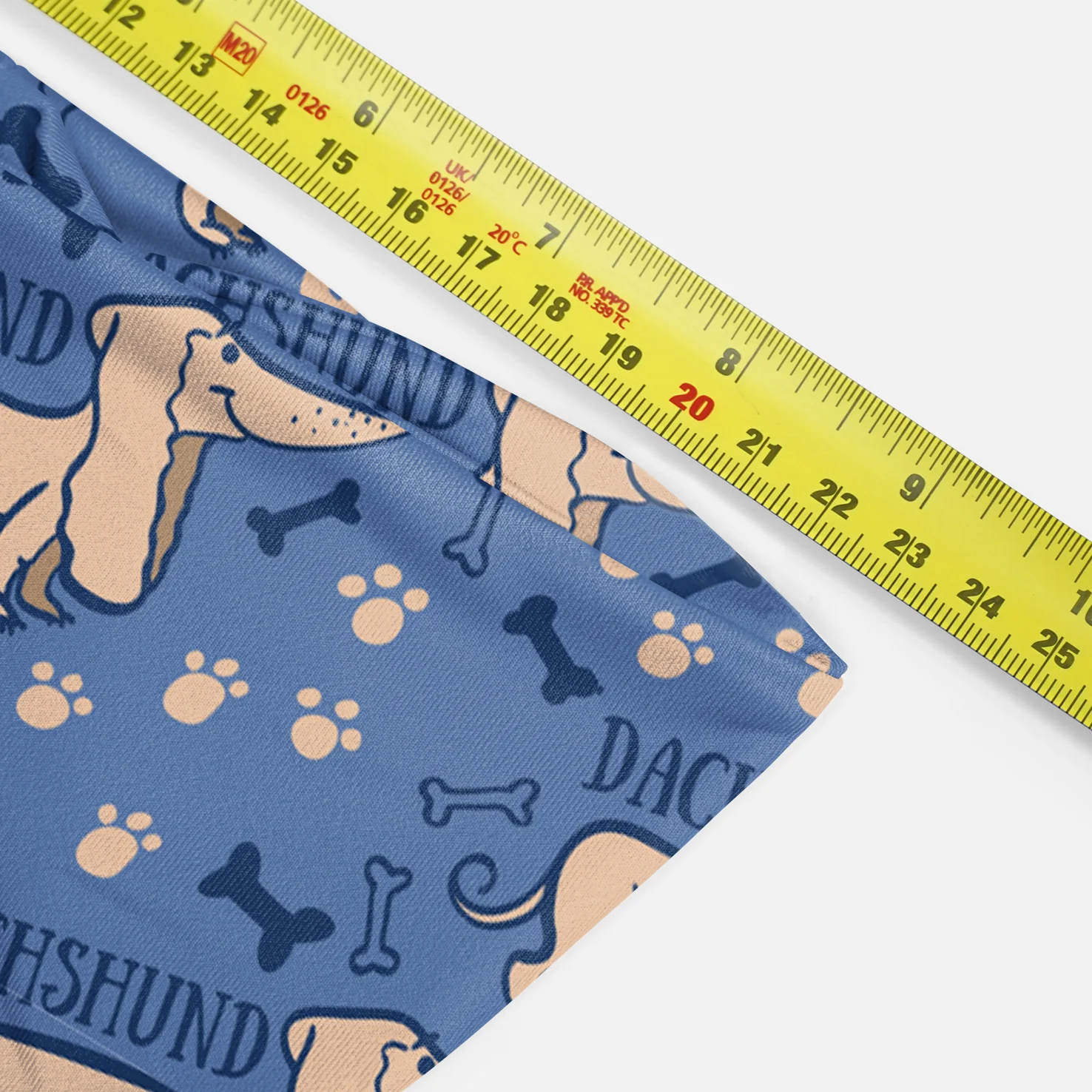 Dachshund Denim Blue Headband - Image 5