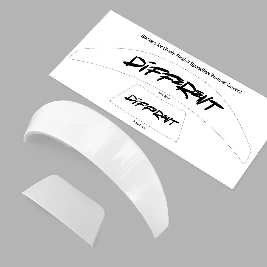 Different Riddell Speedflex Front and Back Bumper Sticker Kit - Image 3