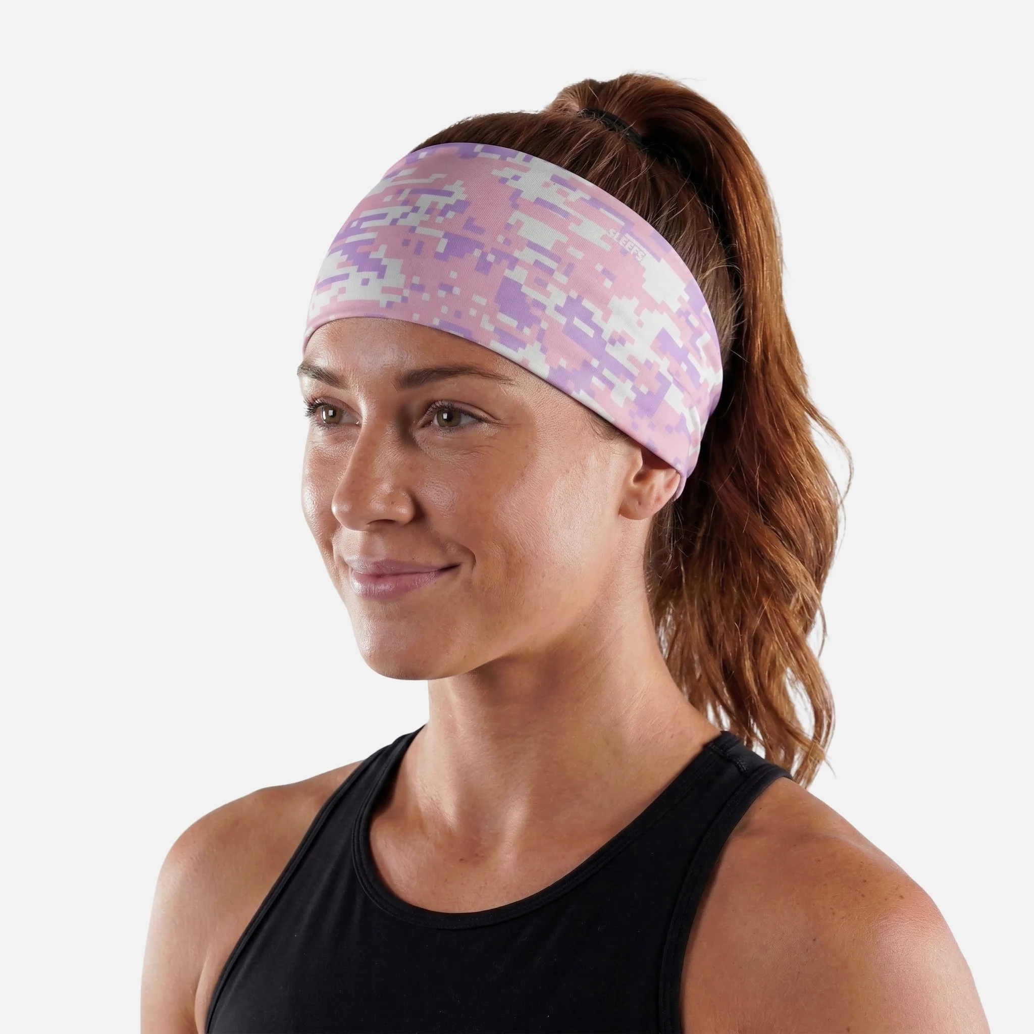Digi Camo Lavender Blush Headband - Image 2