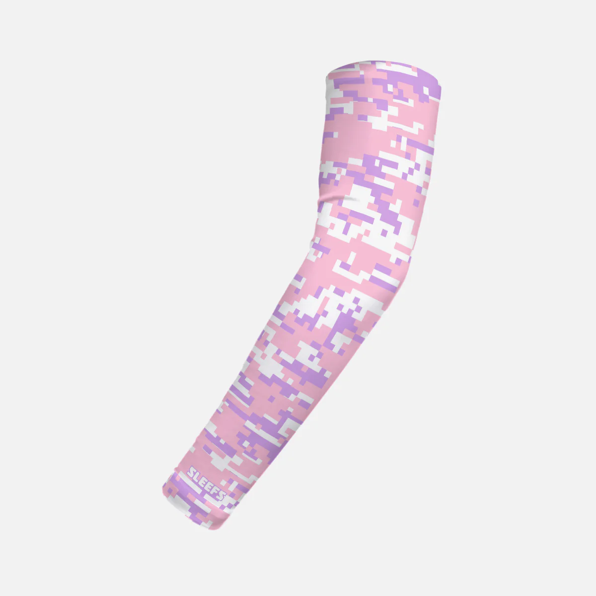 Digi Camo Lavender Blush Kids Arm Sleeve