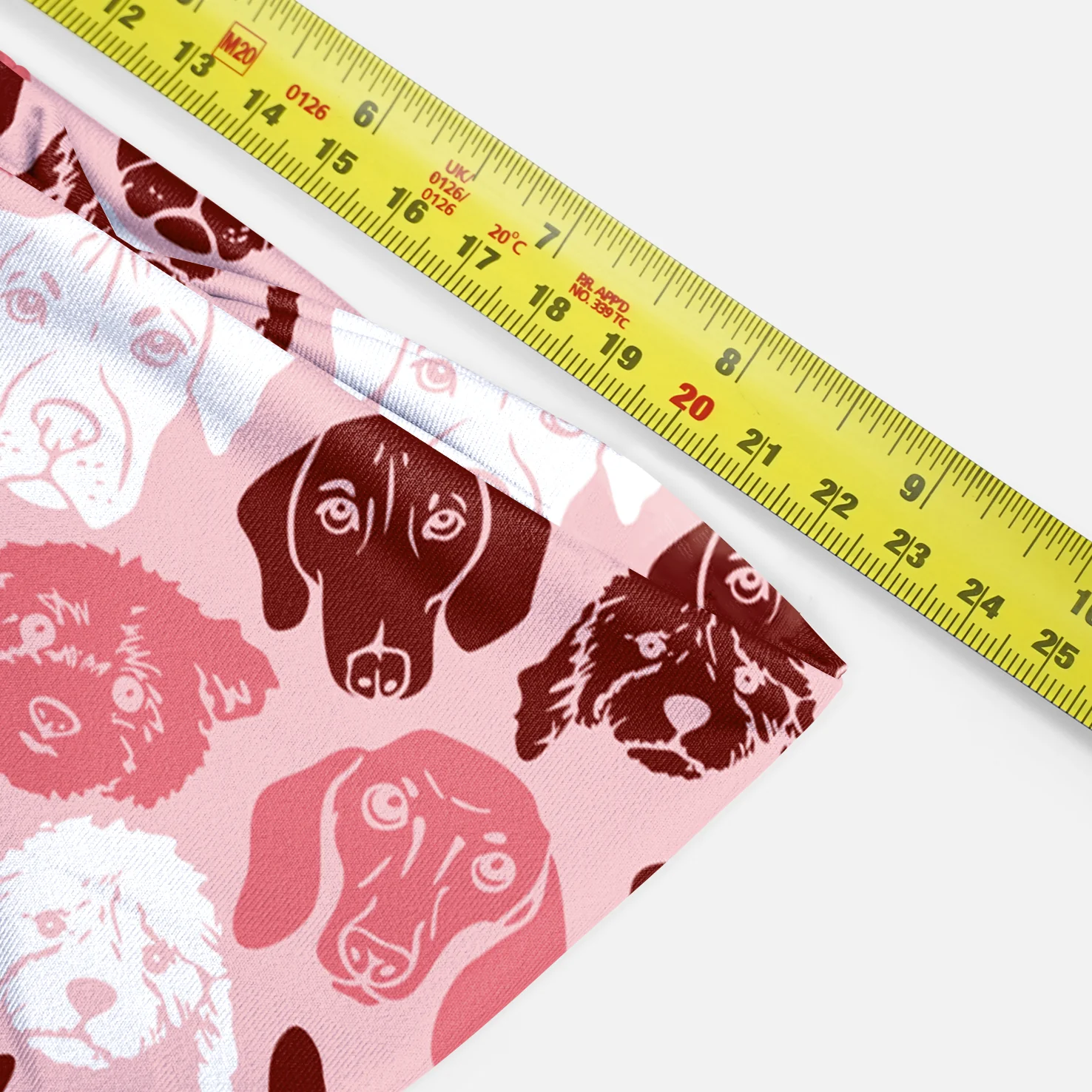 Dogs Faces Coral Headband - Image 5
