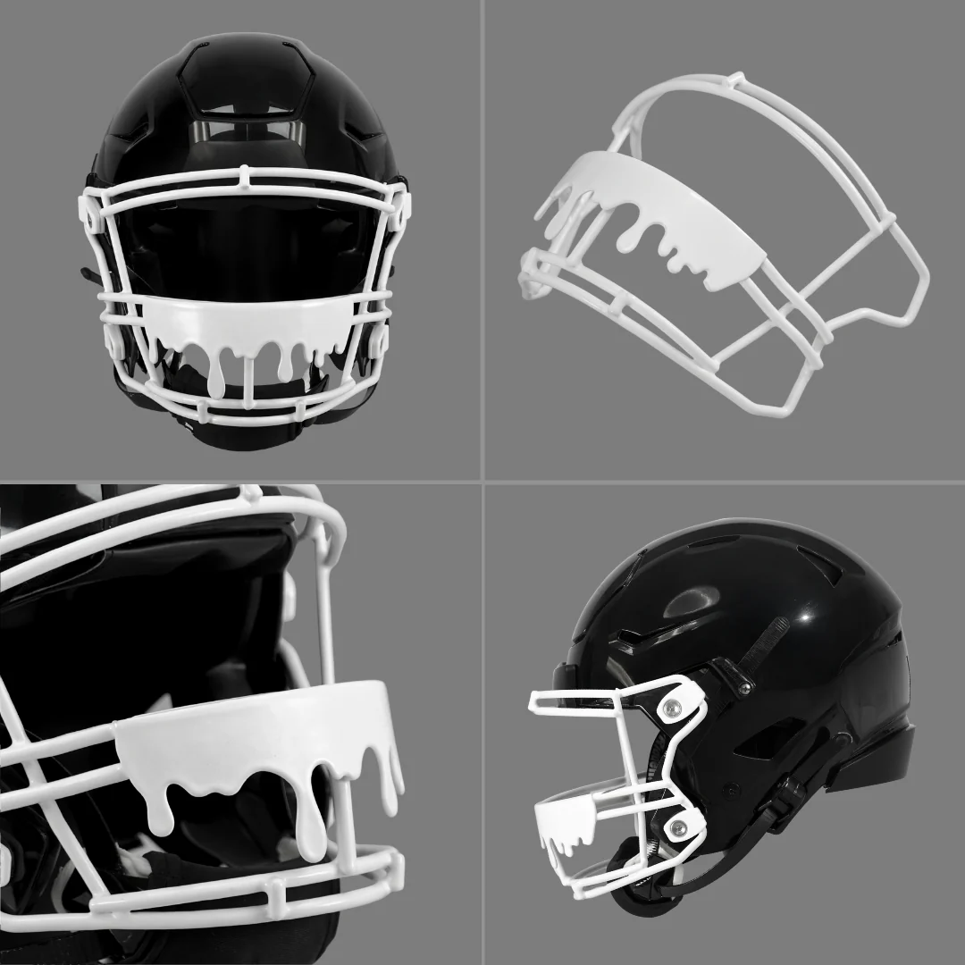 Drip Football Facemask for Riddell SpeedFlex - Image 3