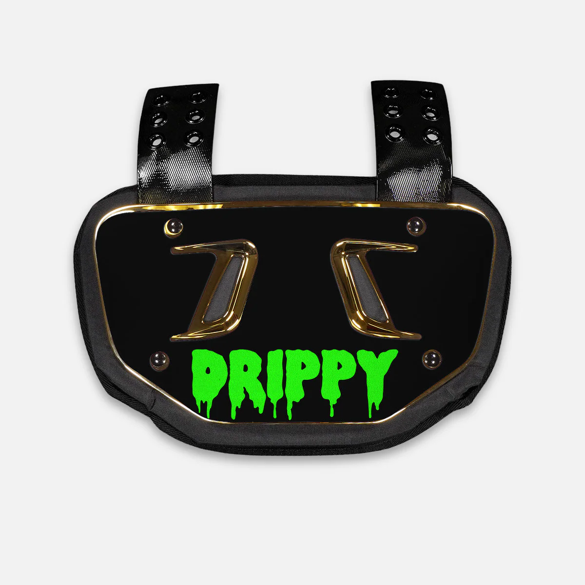 Drippy Black Green Sticker for Backplate - Image 3
