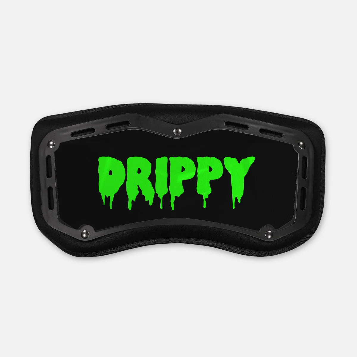 Drippy Black Green Sticker for Backplate - Image 9