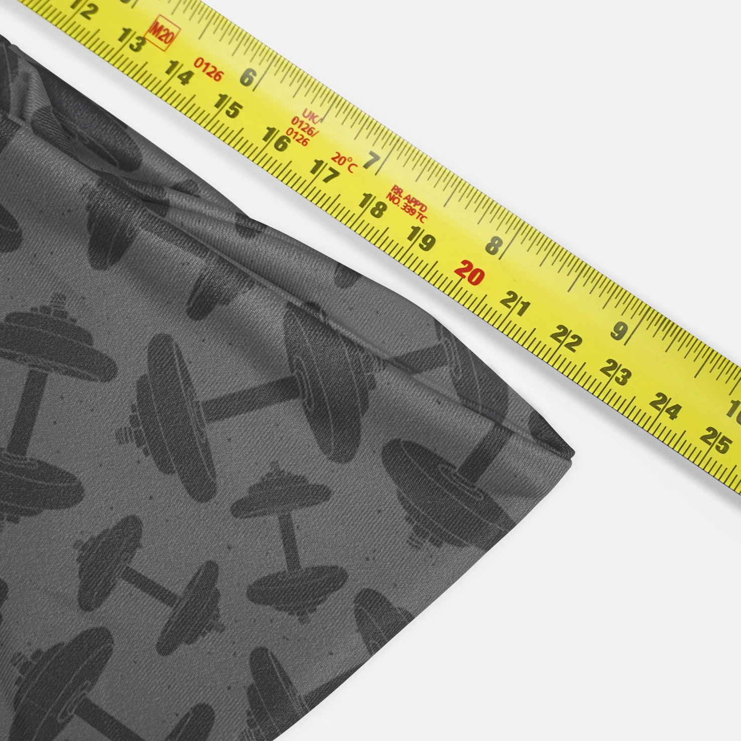 Dumbbells Gray Headband - Image 5
