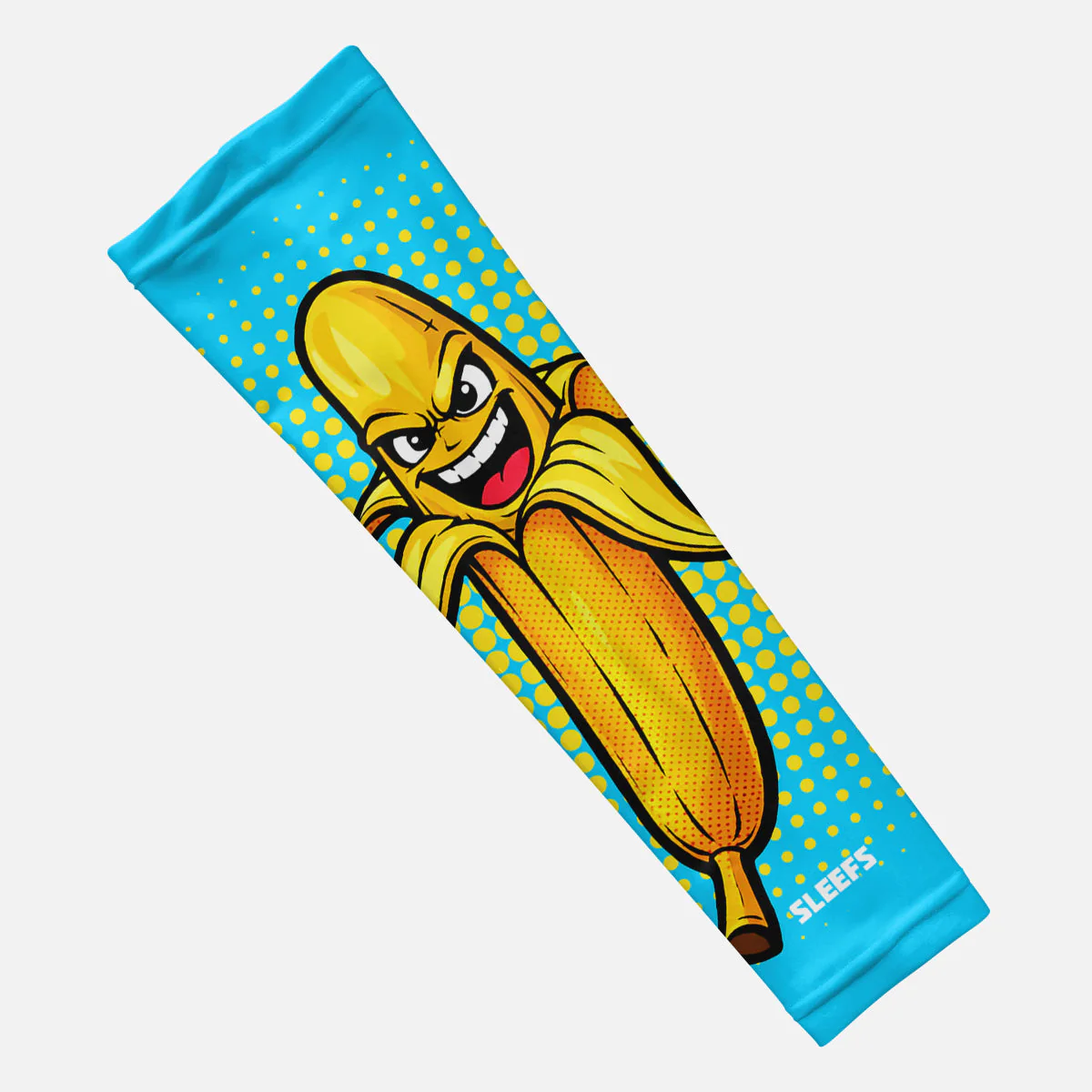 Electric Blue Power Banana Arm Sleeve - Image 4