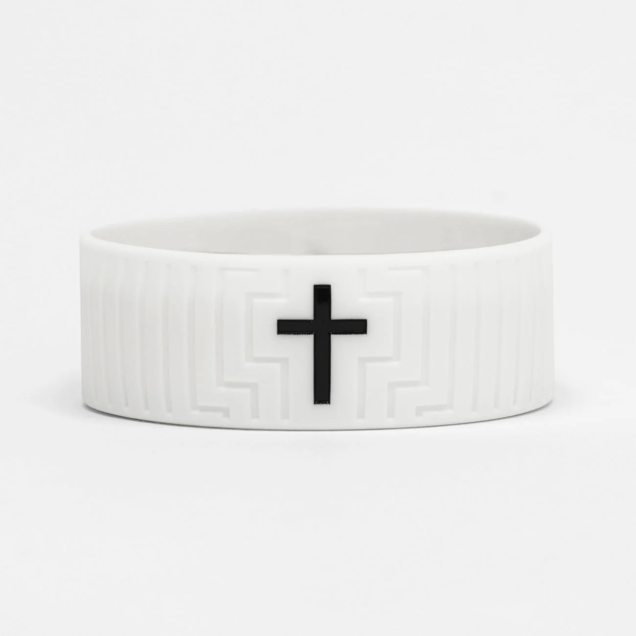 Faith Cross 1 Inch Wristband - Image 3