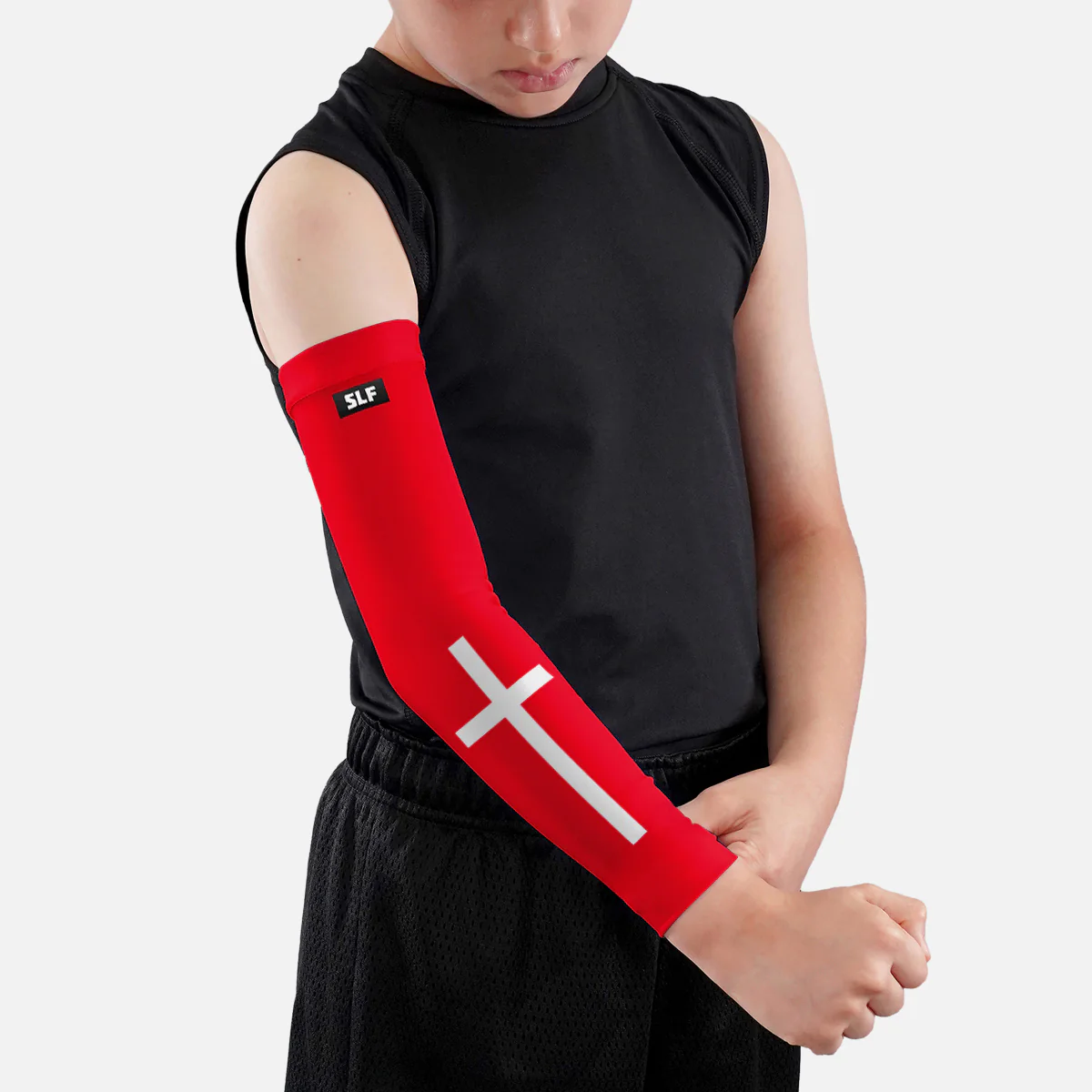 Faith Cross Kids Arm Sleeve - Image 12