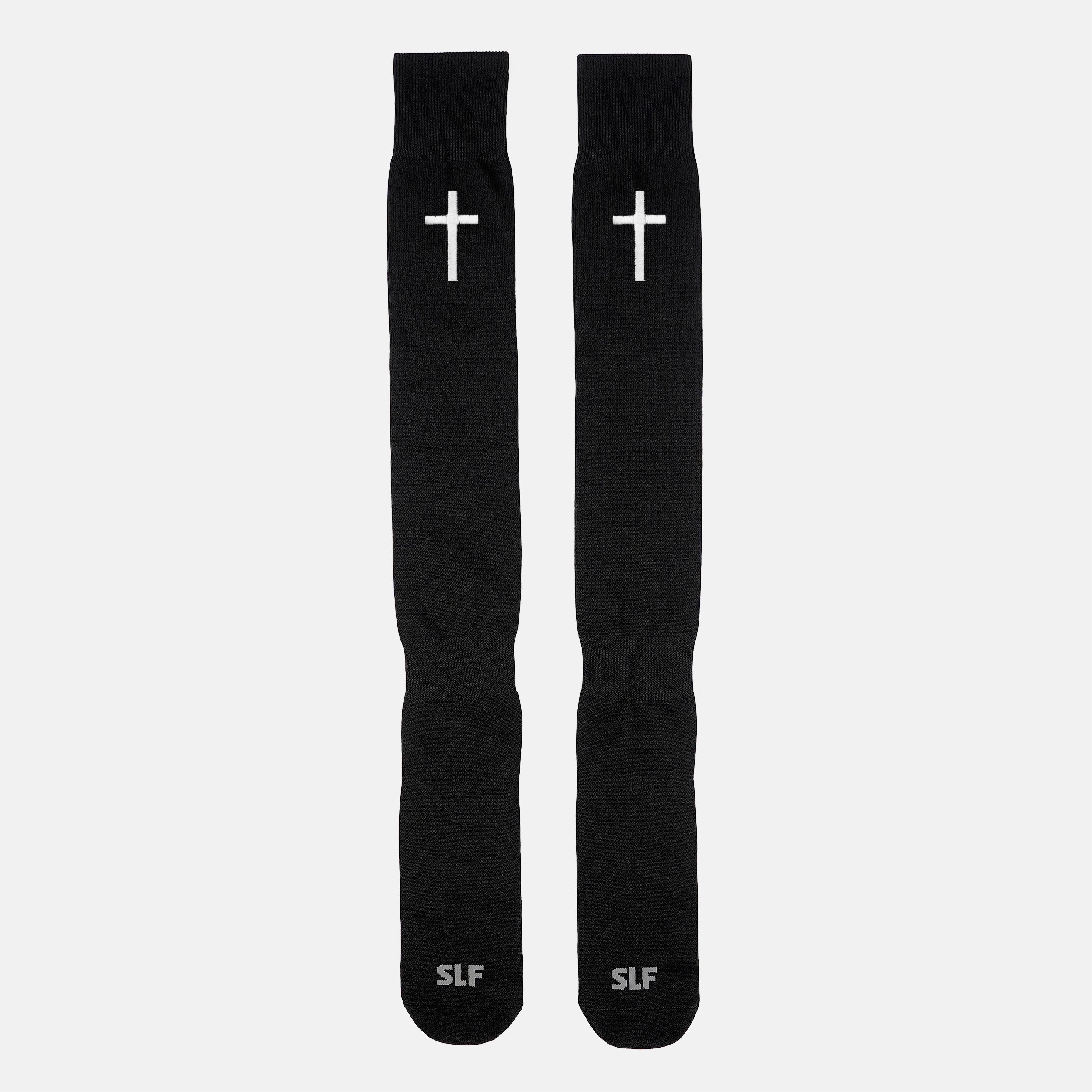 Faith Cross Long Scrunchie Socks - Image 11