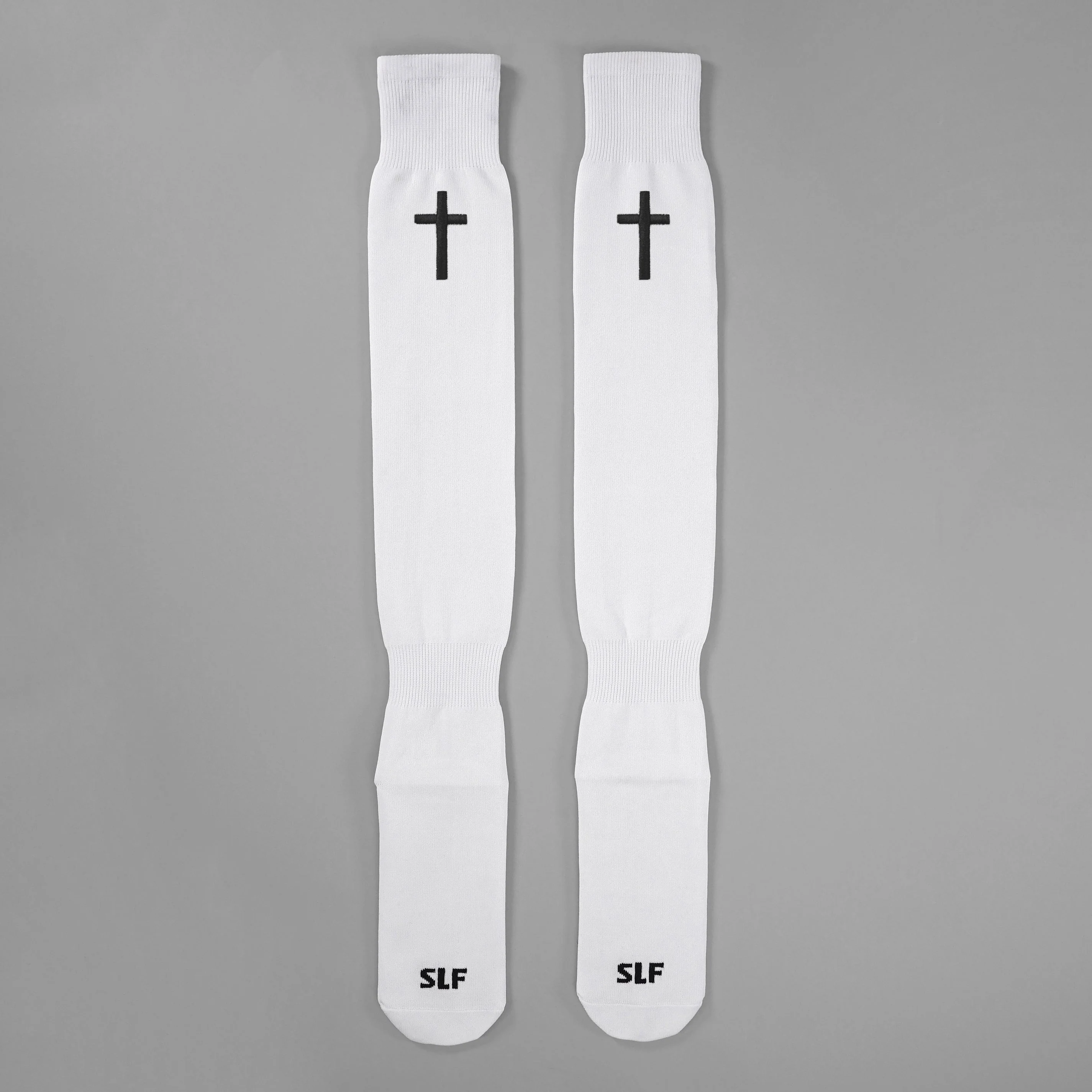 Faith Cross Long Scrunchie Socks - Image 4