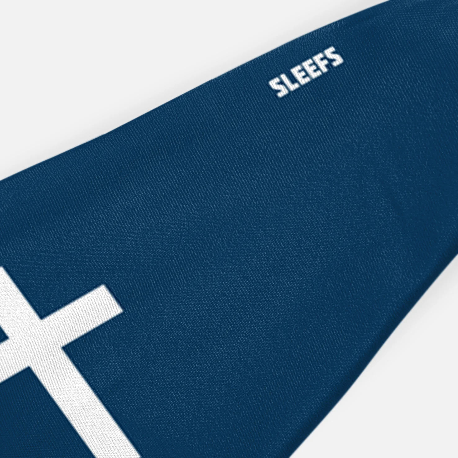 Faith Cross Midnight Blue Kids Headband - Image 3