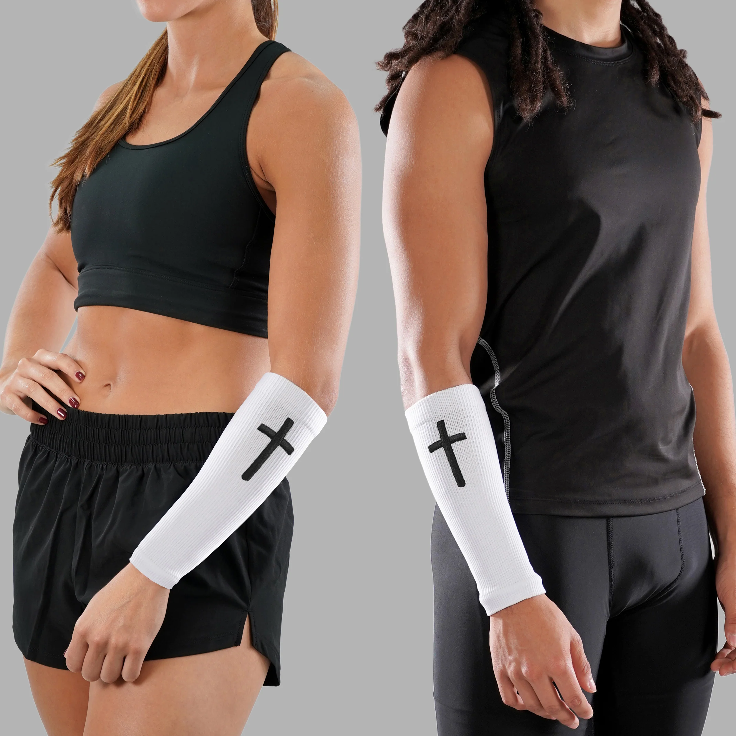 Faith Cross Seamless Forearm Sleeve - Image 2