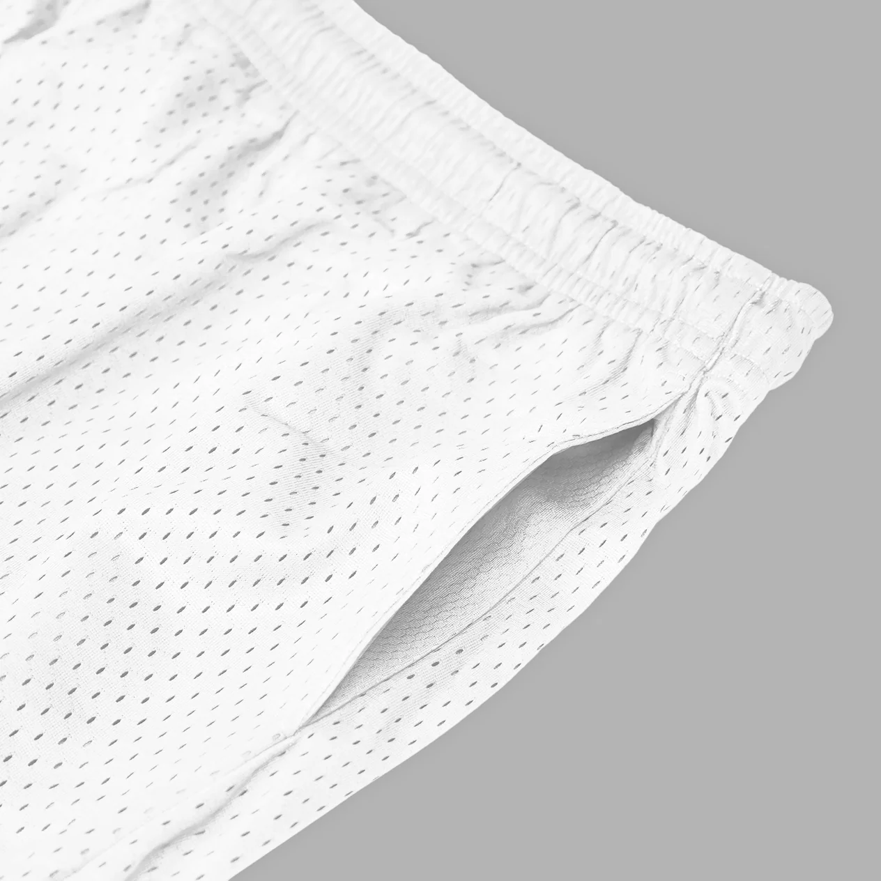 Faith Cross White Shorts - 7" - Image 6