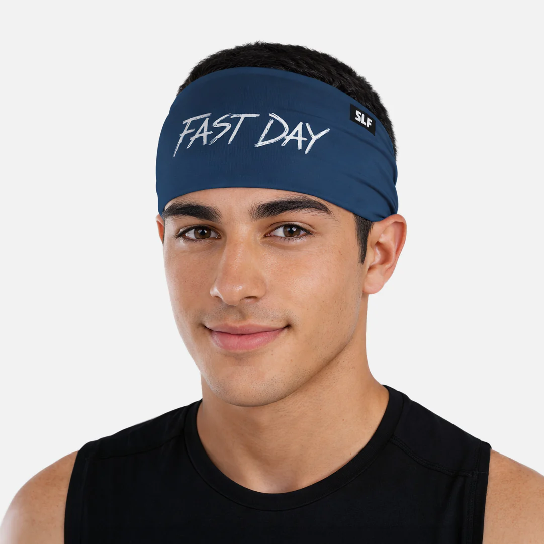 Fast Day Navy Headband - Image 2