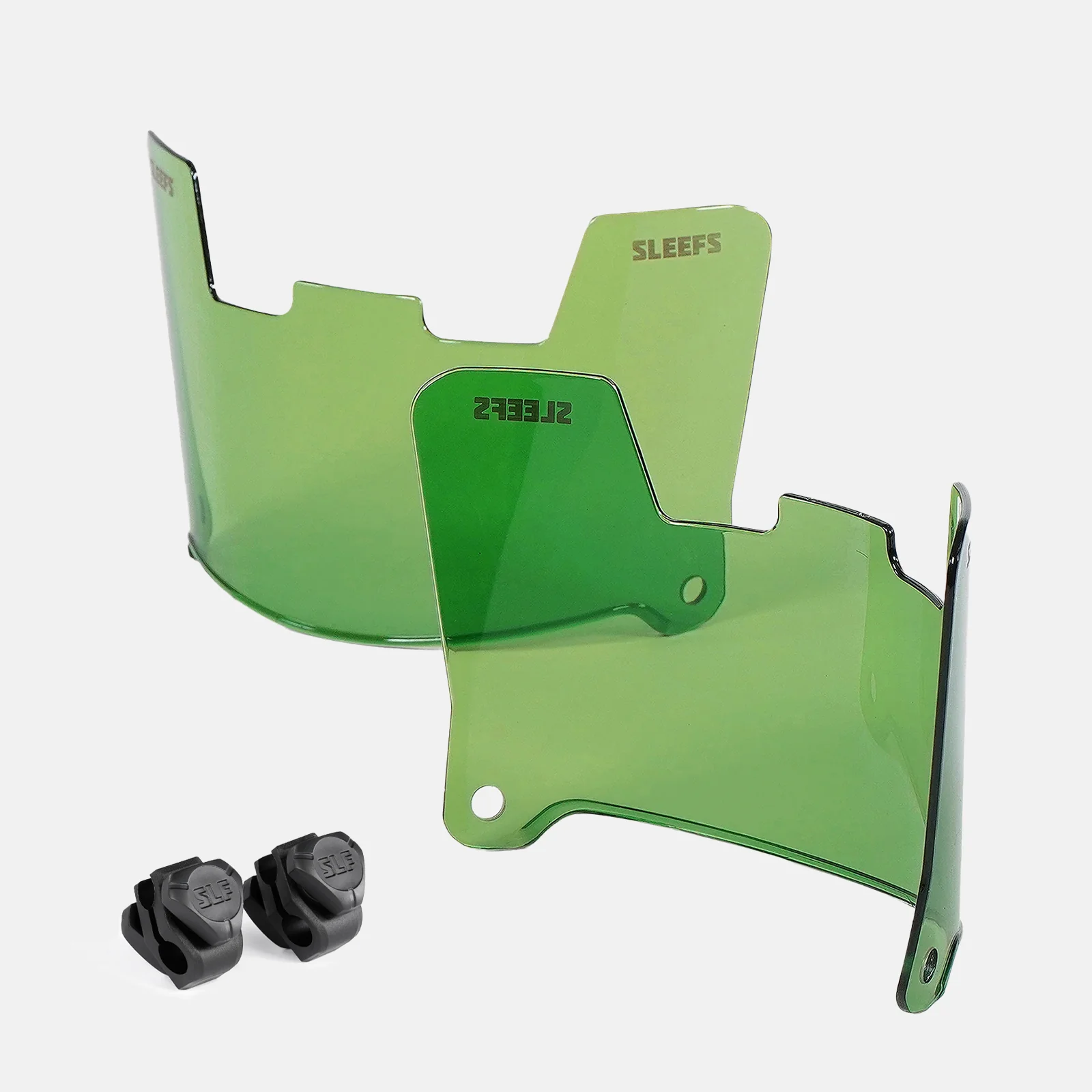 Fierce Green Clear Helmet Eye-Shield Visor for Kids - Image 2
