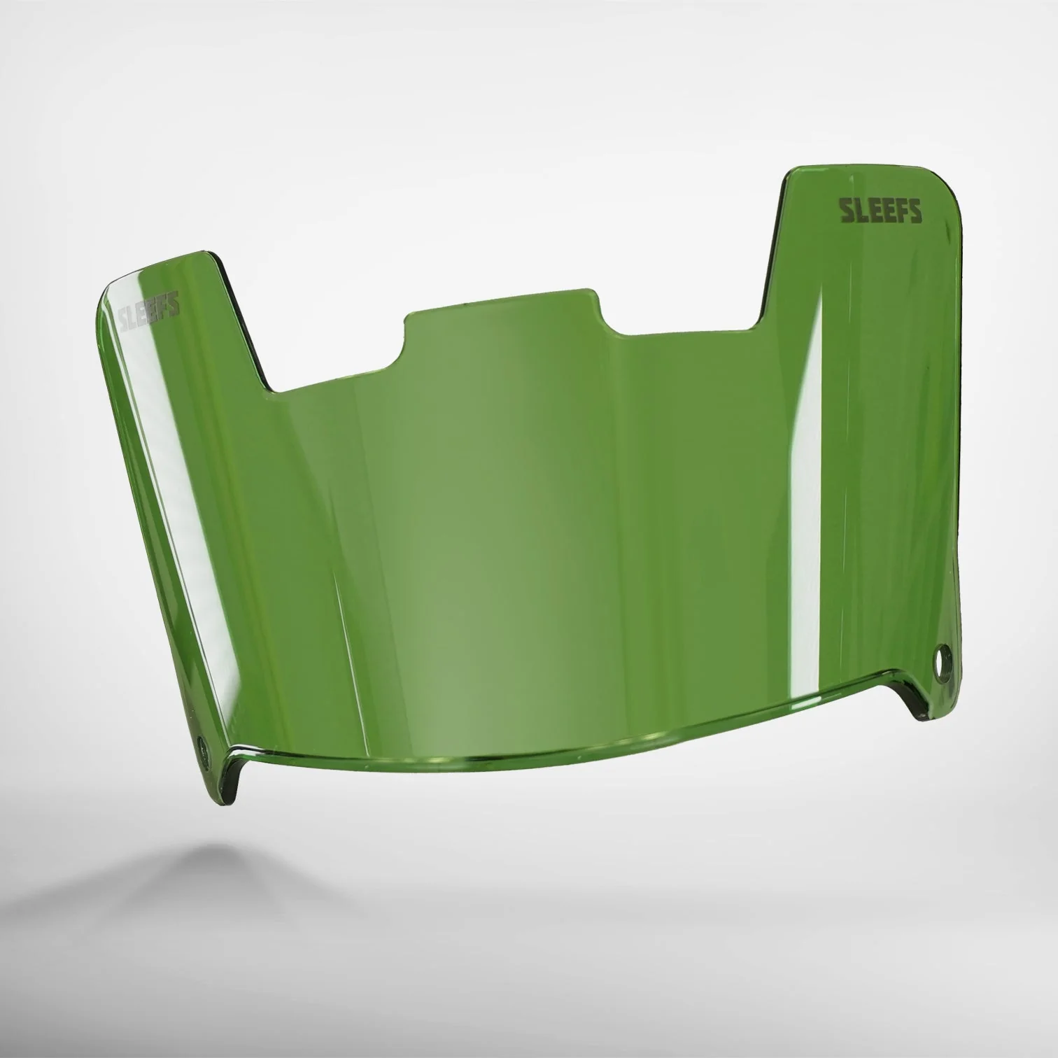 Fierce Green Clear Helmet Eye-Shield Visor for Kids - Image 3