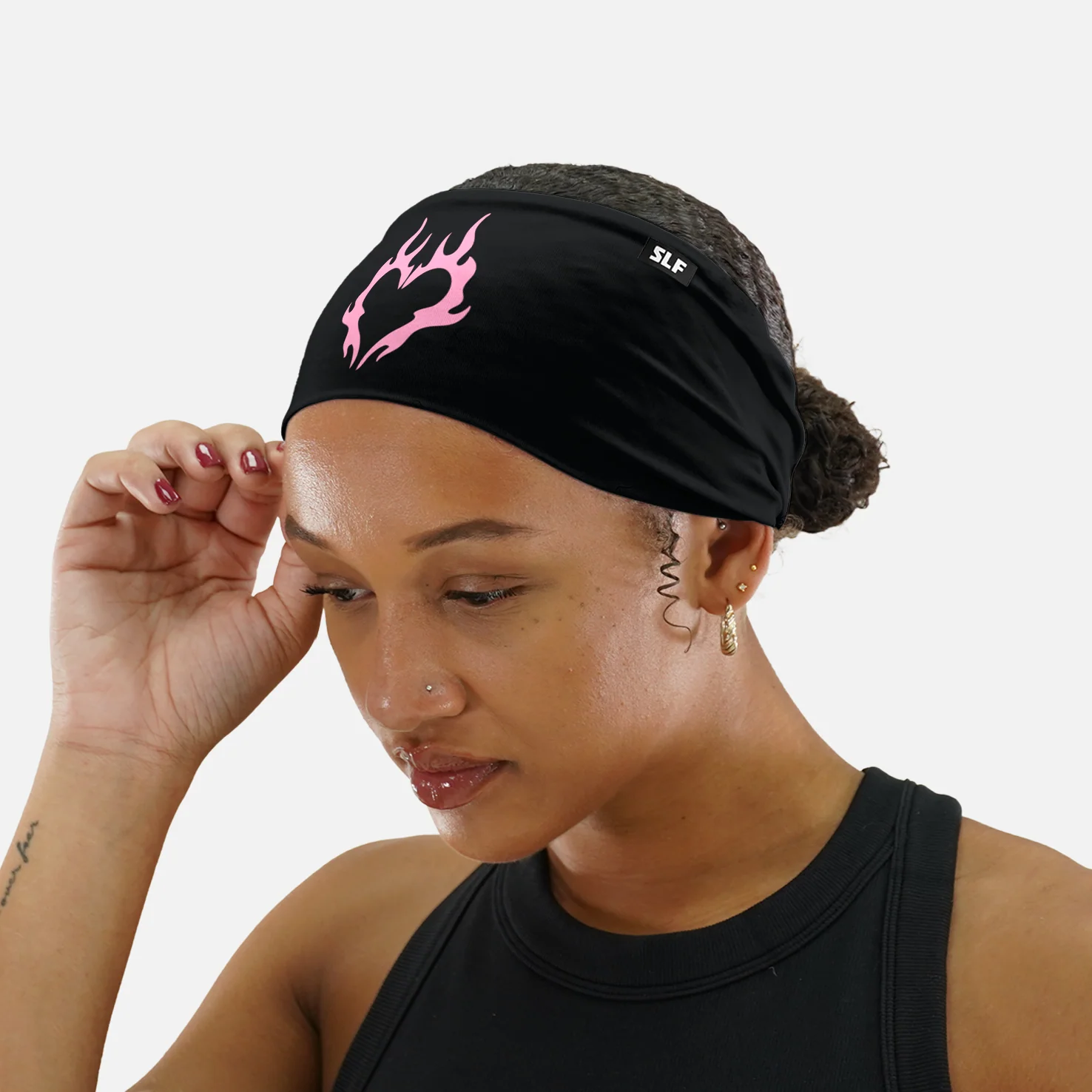 Flame Heart Headband - Image 2