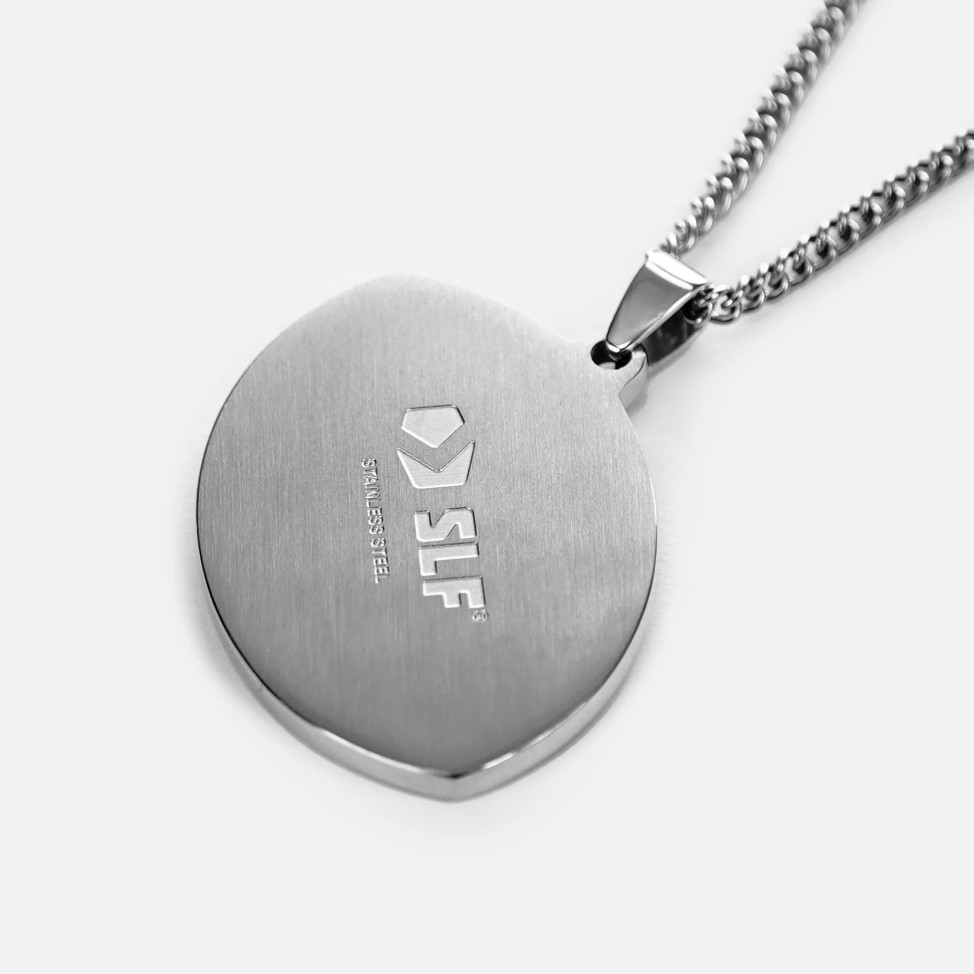 Football Faith Cross Pendant with Chain Kids Necklace - Stainless Steel - Image 4