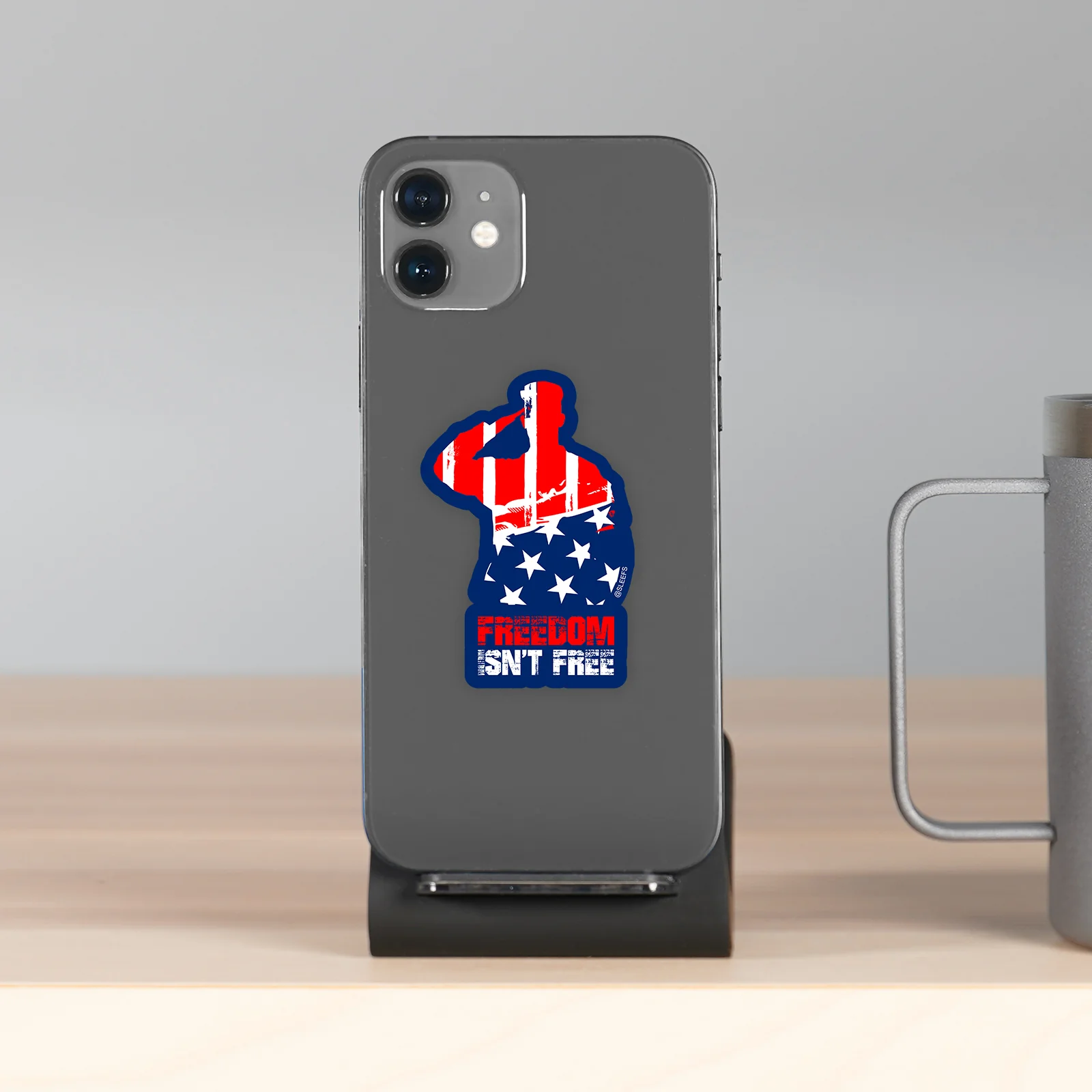 Freedom Isn't Free Sticker - Image 3