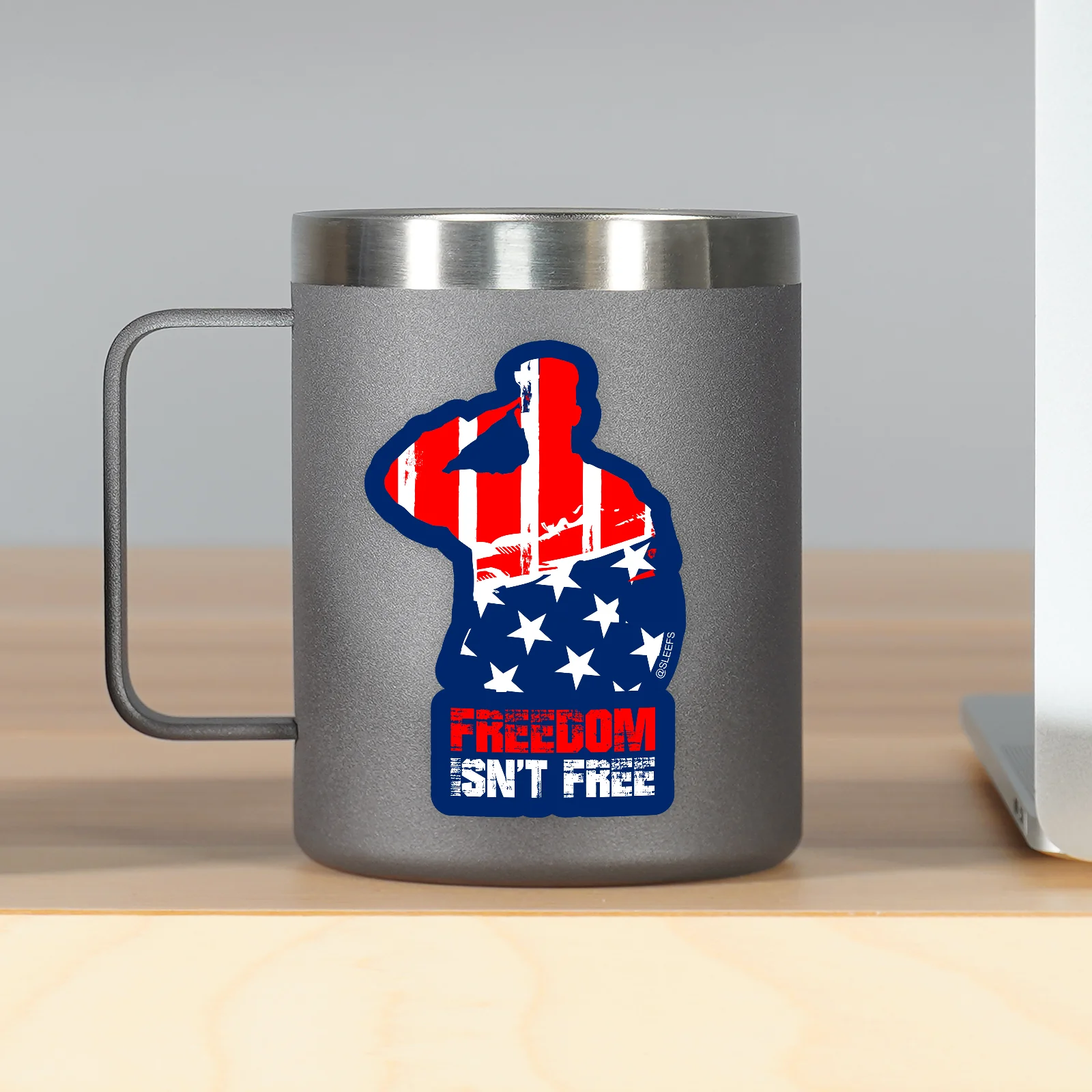 Freedom Isn't Free Sticker - Image 4