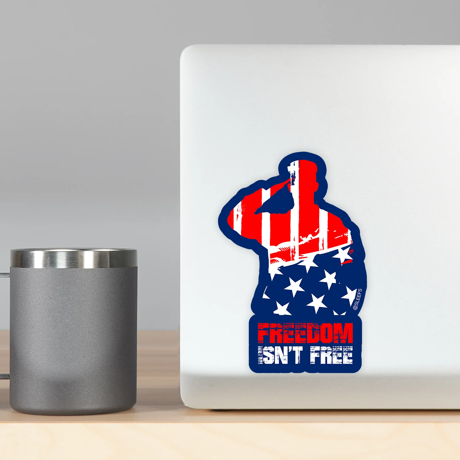 Freedom Isn't Free Sticker - Image 5