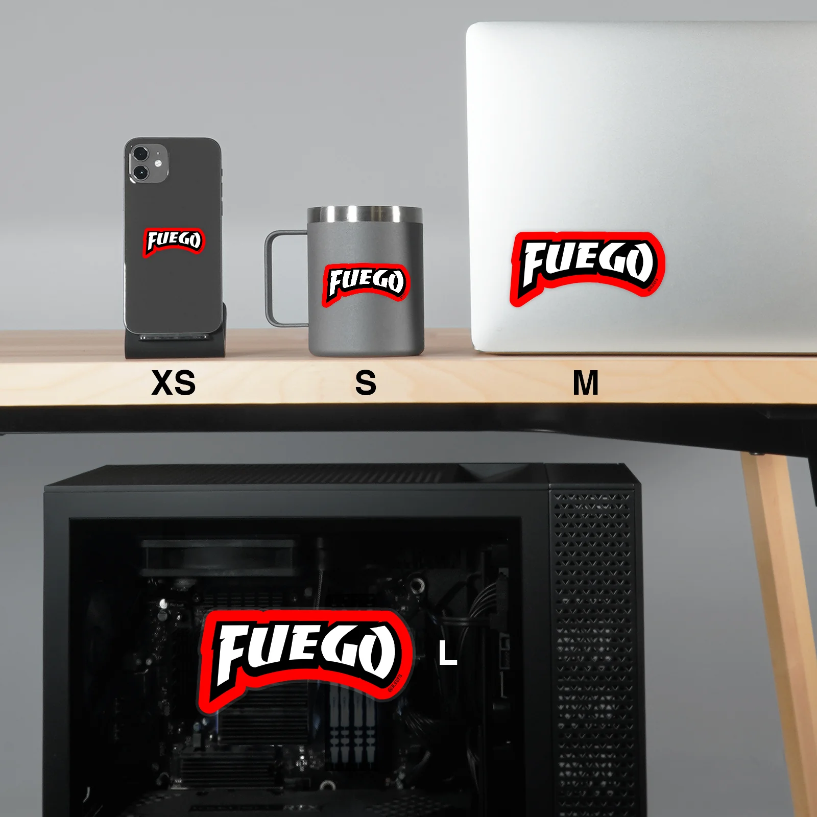 Fuego Sticker - Image 2
