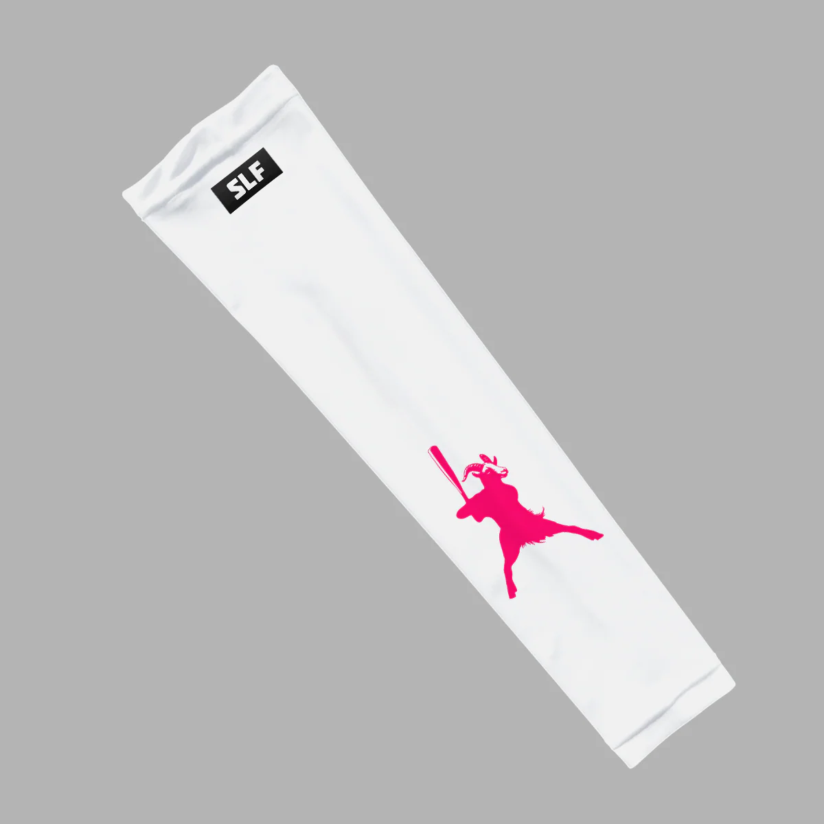 Goat Baseball White Kids Arm Sleeve - Image 3