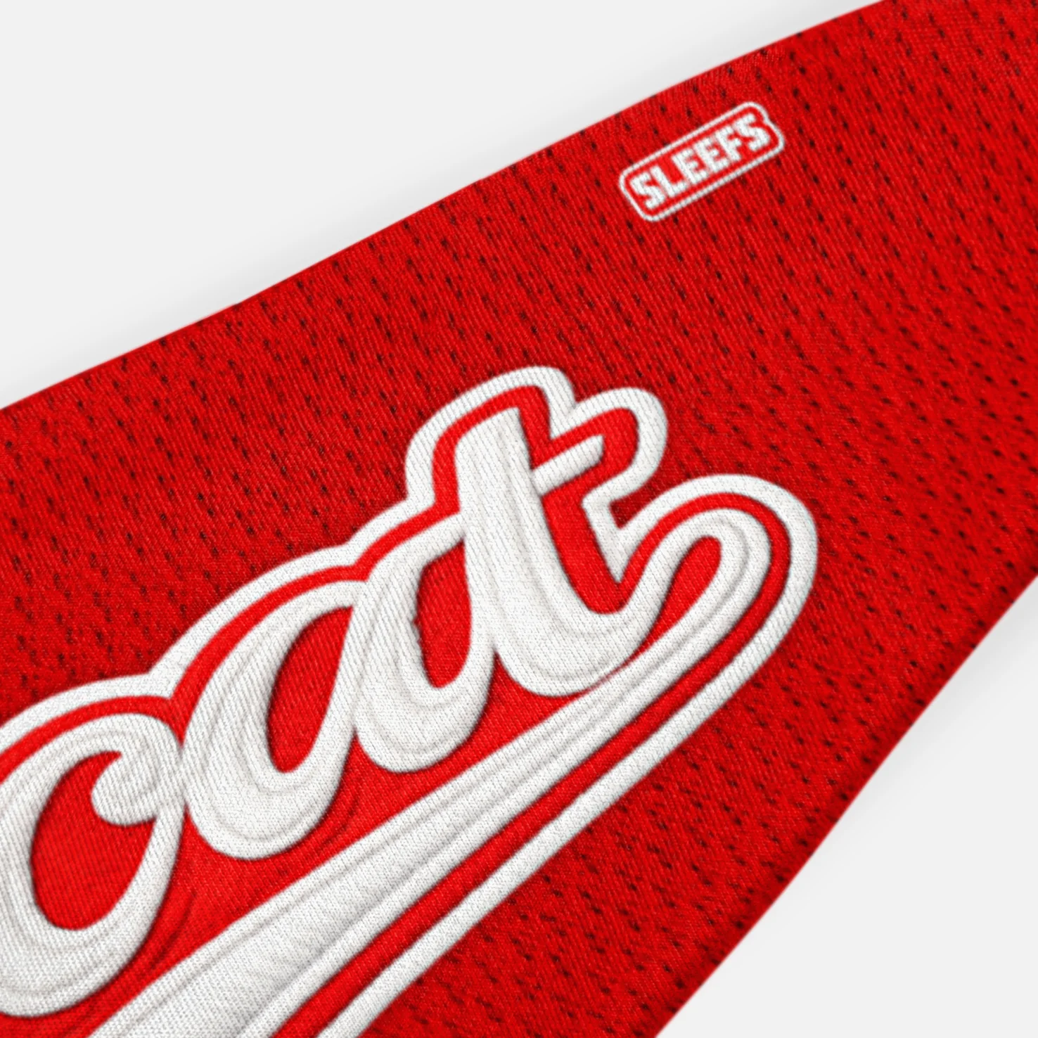 GOAT Patch Crimson Red Headband - Image 3