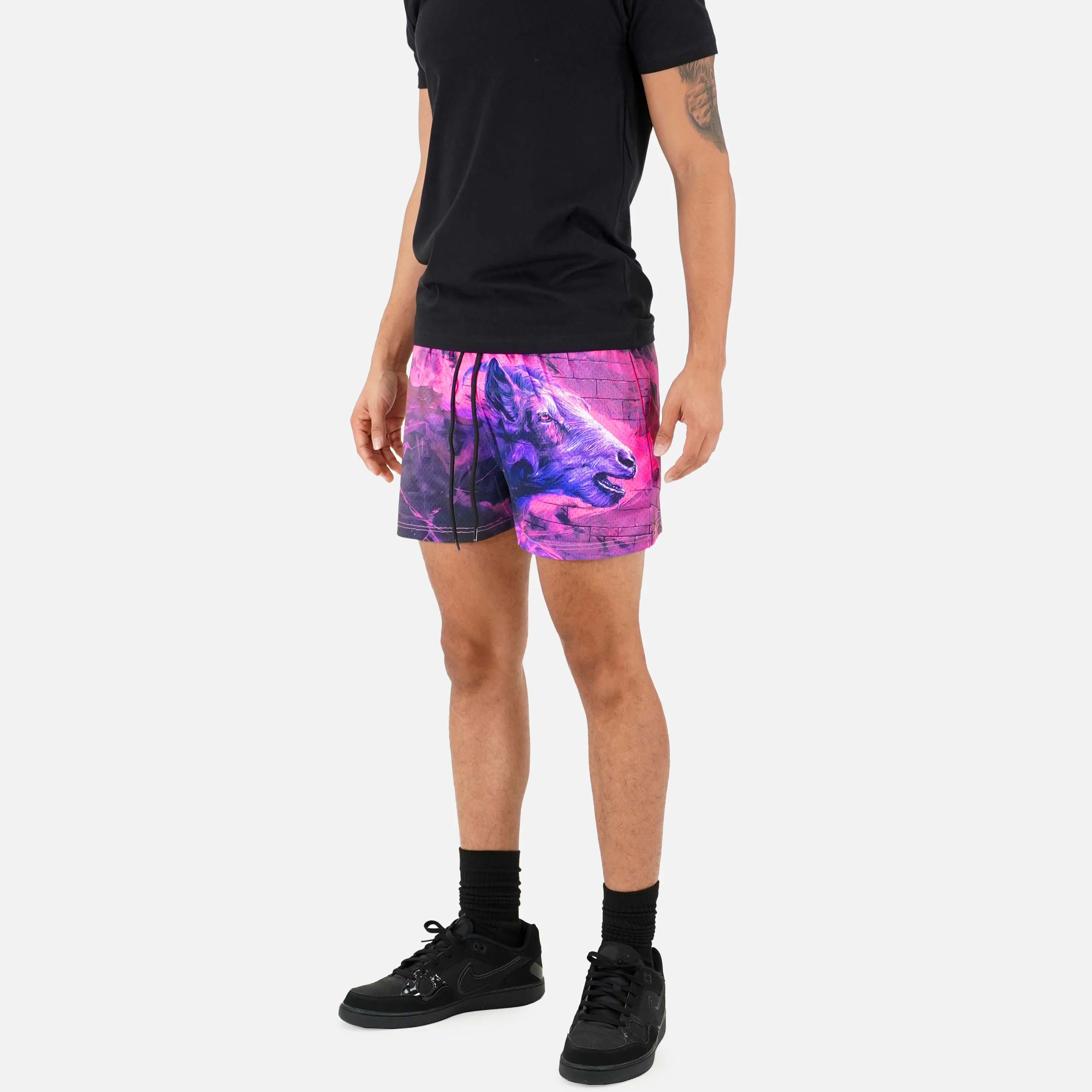 Goat Pink Rush Shorts - 5" - Image 2