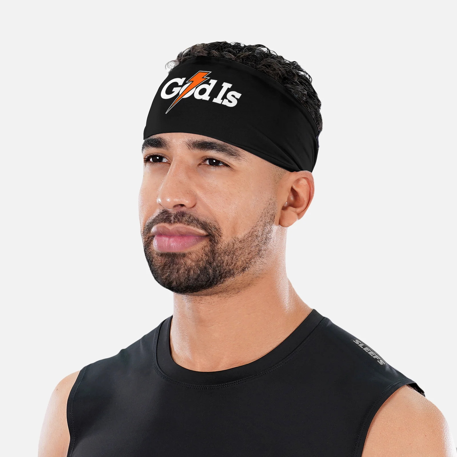 God Is Dark Mode Headband - Image 3