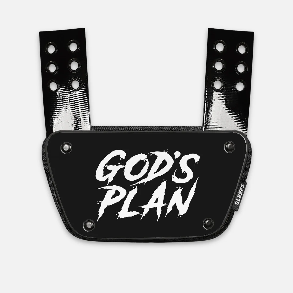 God's Plan Black Sticker for Backplate - Image 2