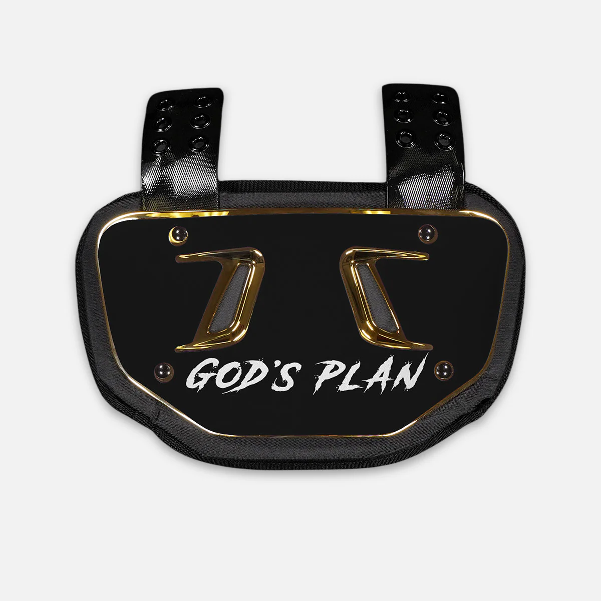 God's Plan Black Sticker for Backplate - Image 3