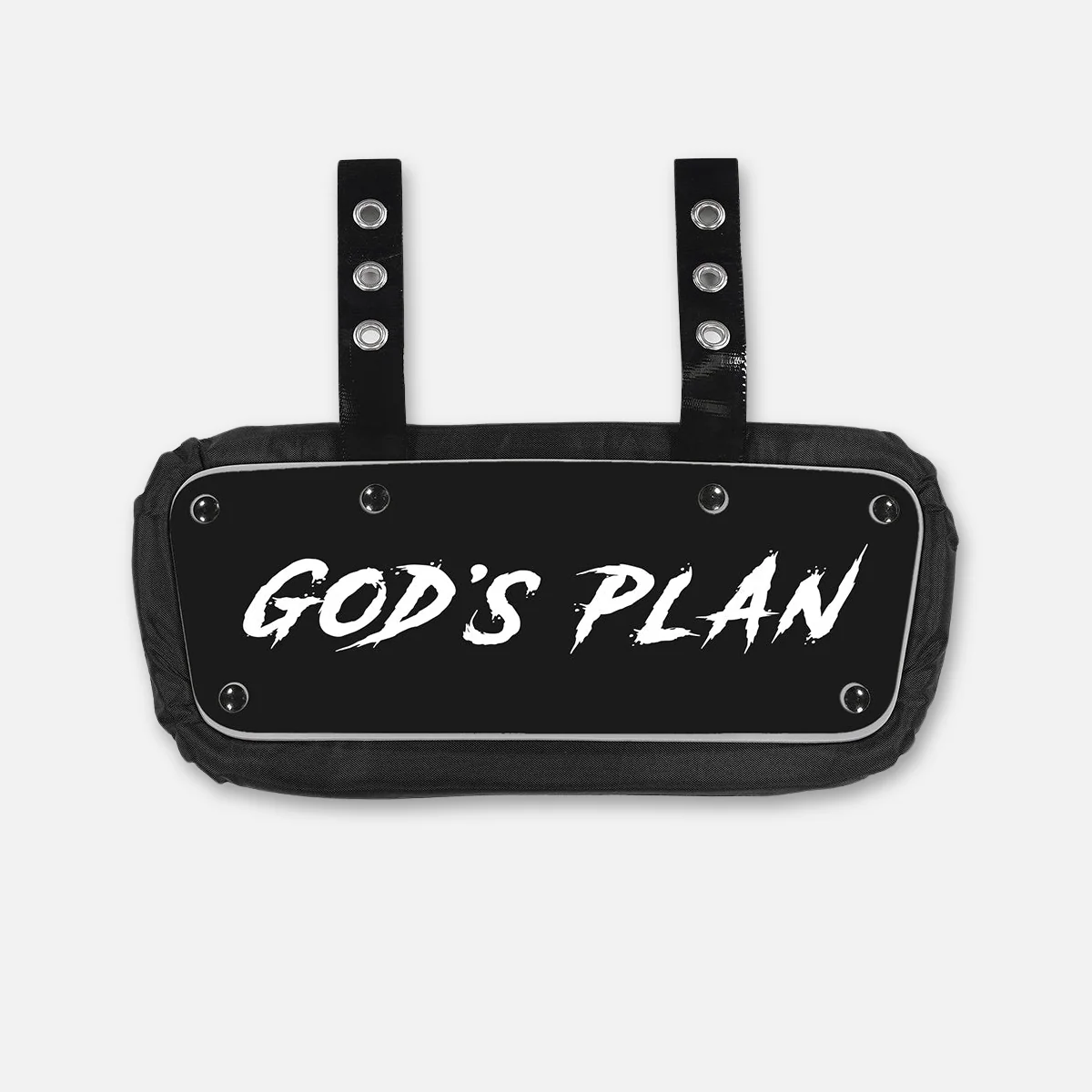 God's Plan Black Sticker for Backplate - Image 5