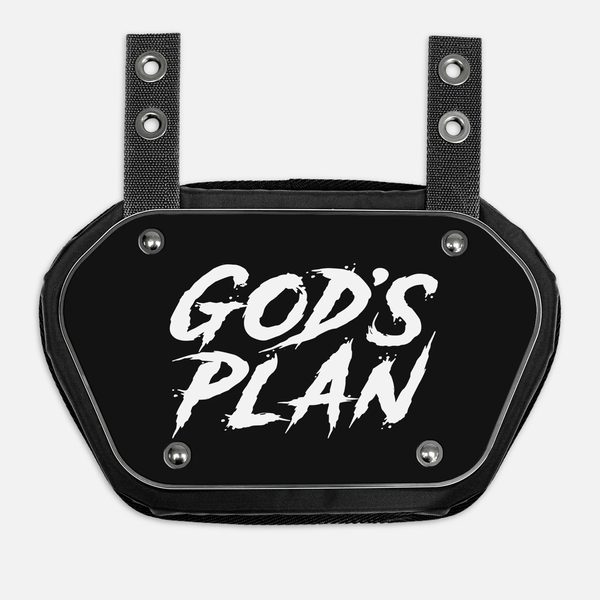 God's Plan Black Sticker for Backplate - Image 8