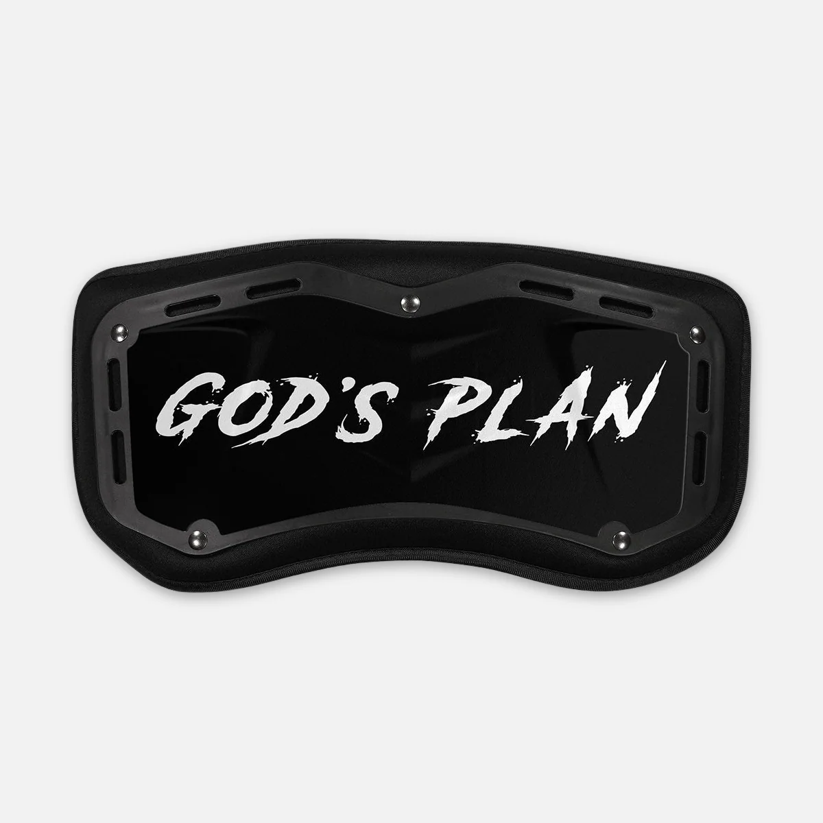 God's Plan Black Sticker for Backplate - Image 9