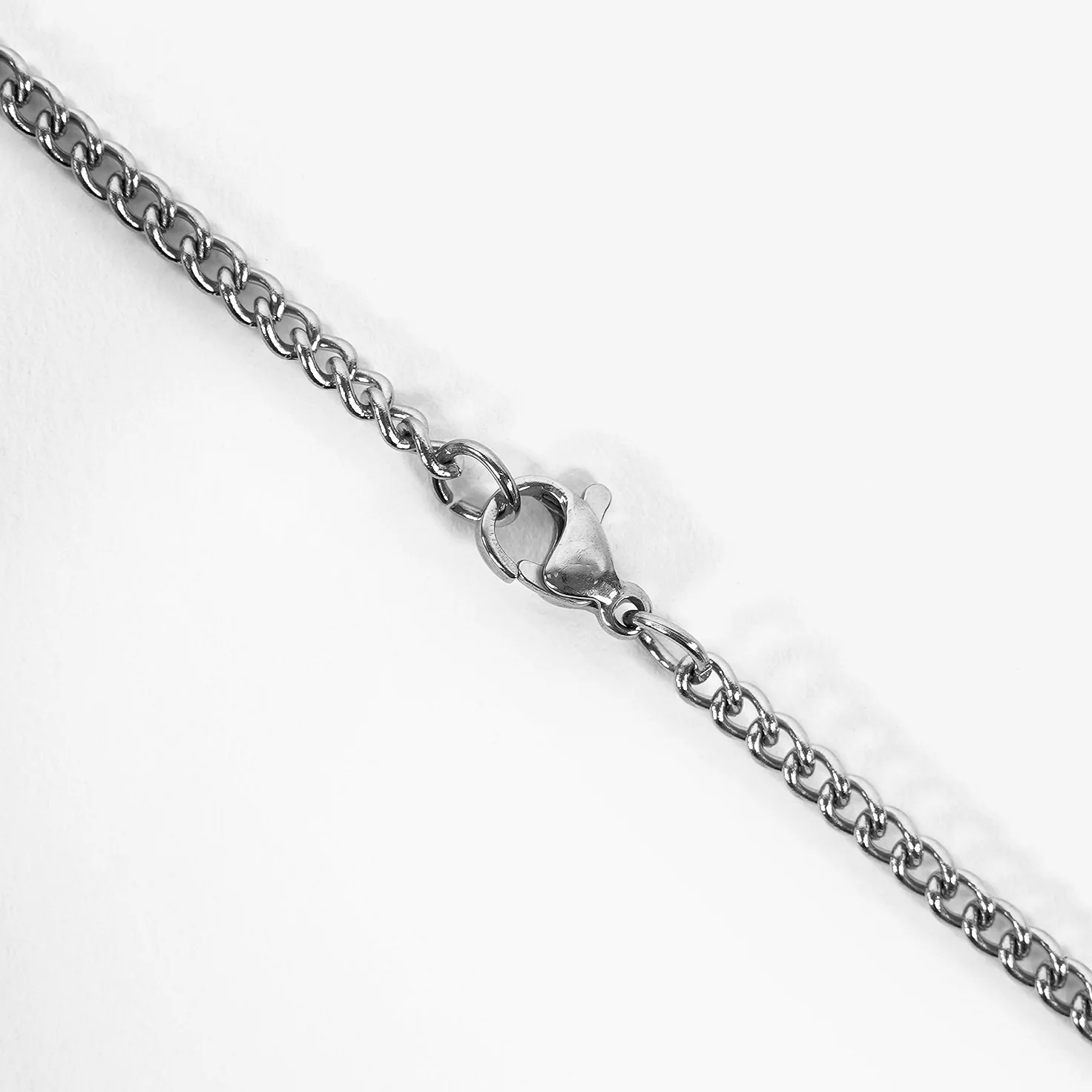 God's Plan Pendant with Chain Necklace - Stainless Steel - Image 3