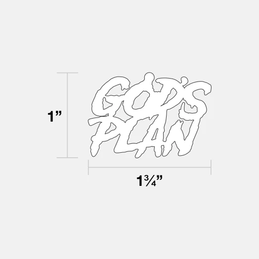 God's Plan Pendant with Chain Necklace - Stainless Steel - Image 6