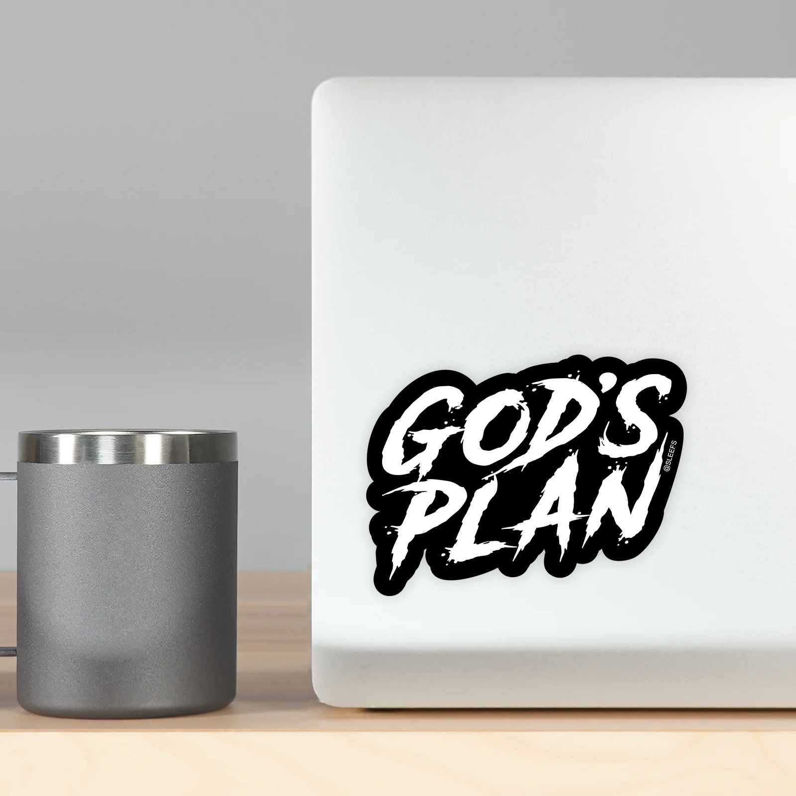 God's Plan Sticker - Image 5
