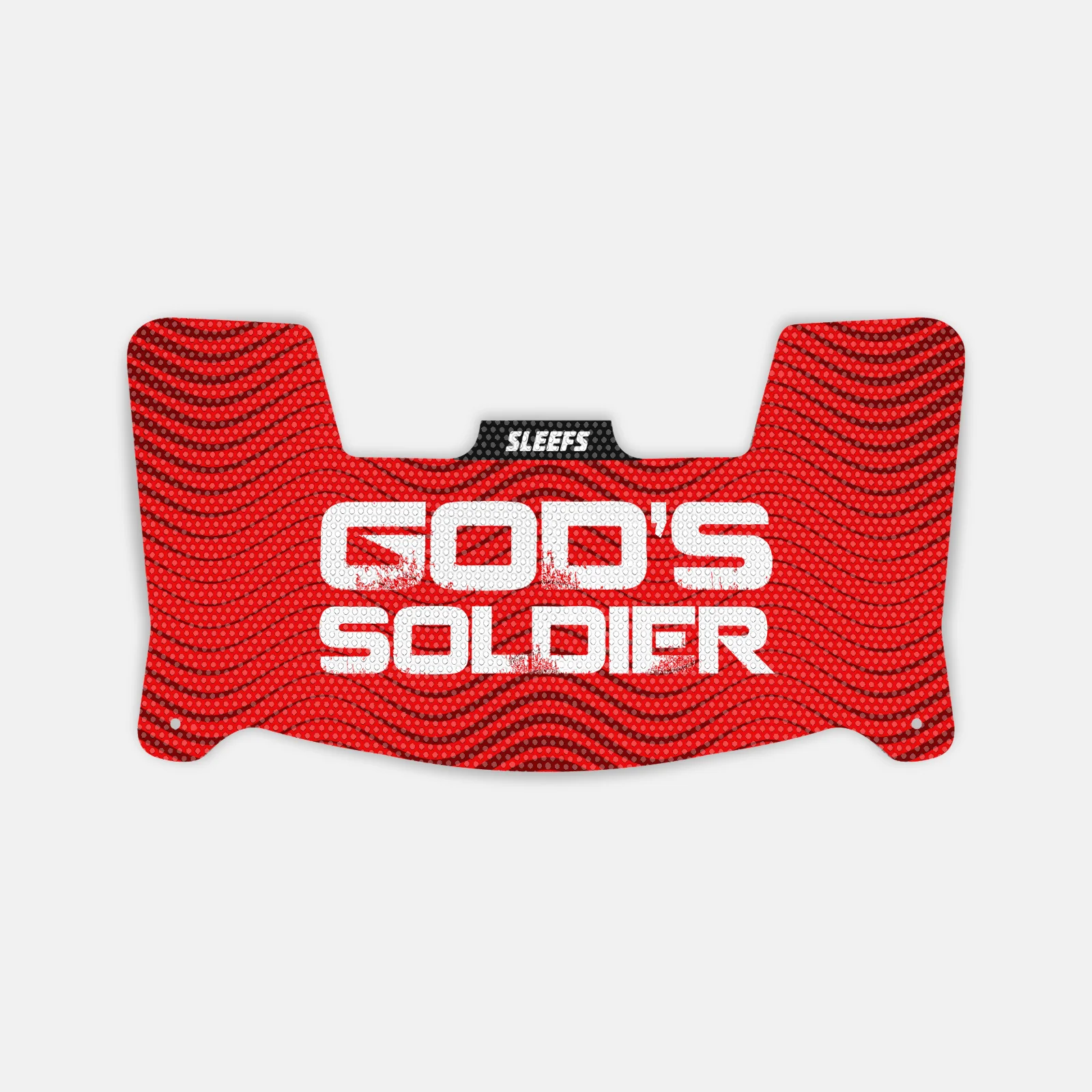 God's Soldier Red Visor Skin
