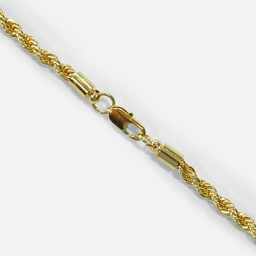 Golden BRKN Emoticon Pendant with Chain Necklace - Image 4
