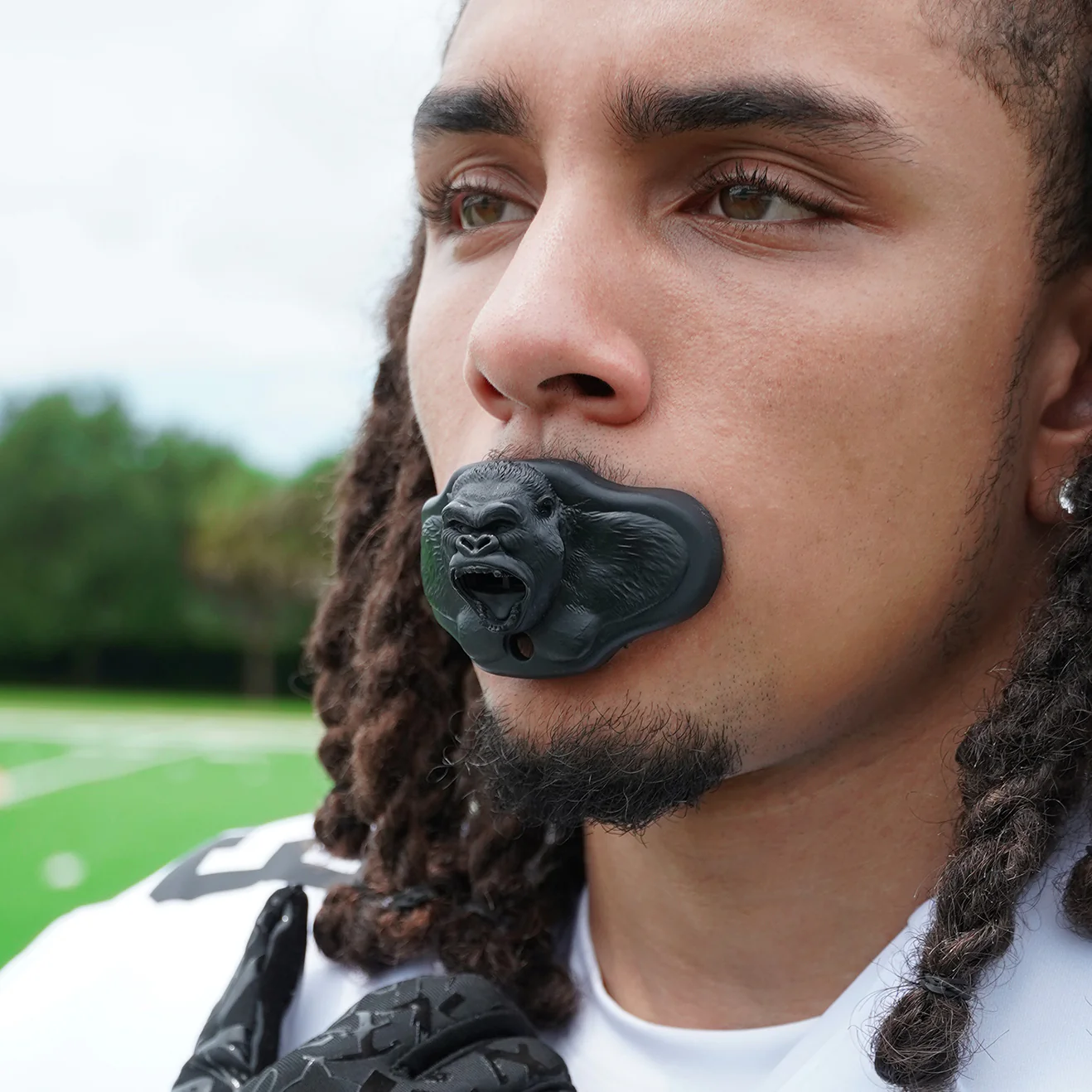 Gorilla Mode Black Football Mouthguard - Image 2