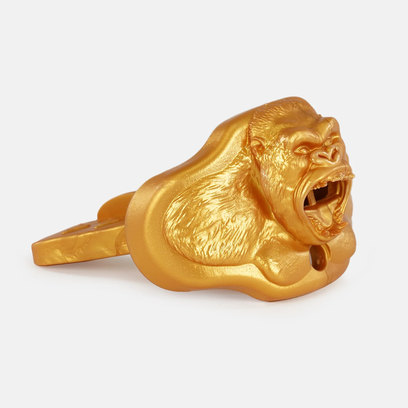 Gorilla Mode Gold Football Mouthguard - Image 2