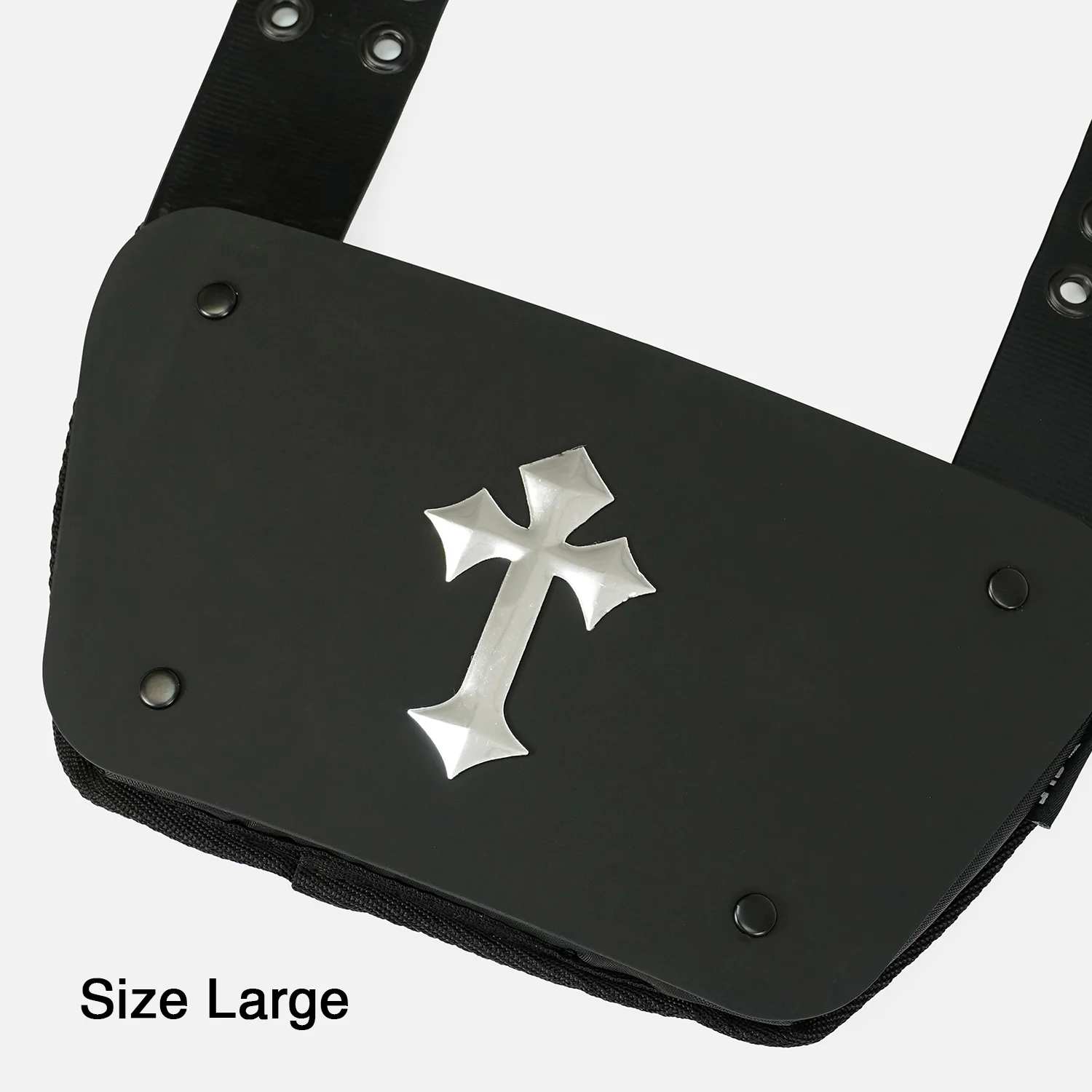 Gothic Cross 3D Chrome Decal (Pack of 3) - Image 2