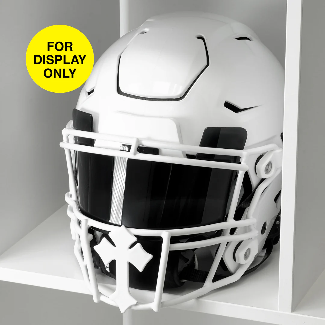 Gothic Cross Football Facemask for Riddell SpeedFlex - Image 2