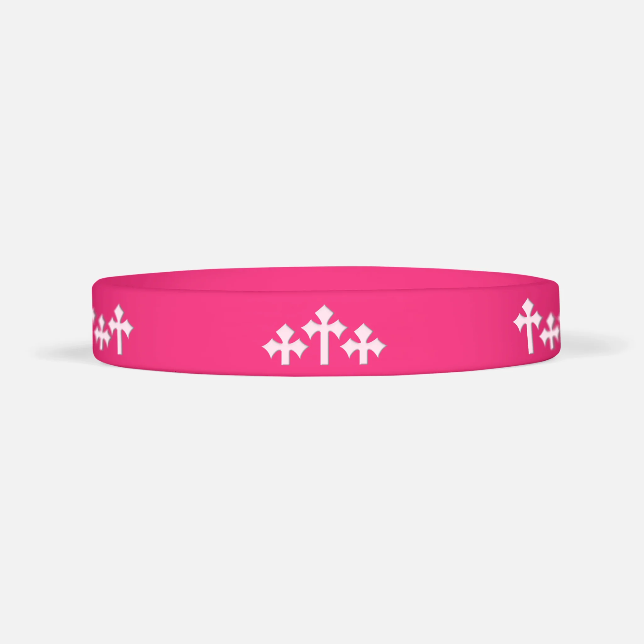 Gothic Cross Motivational Wristband - Image 3