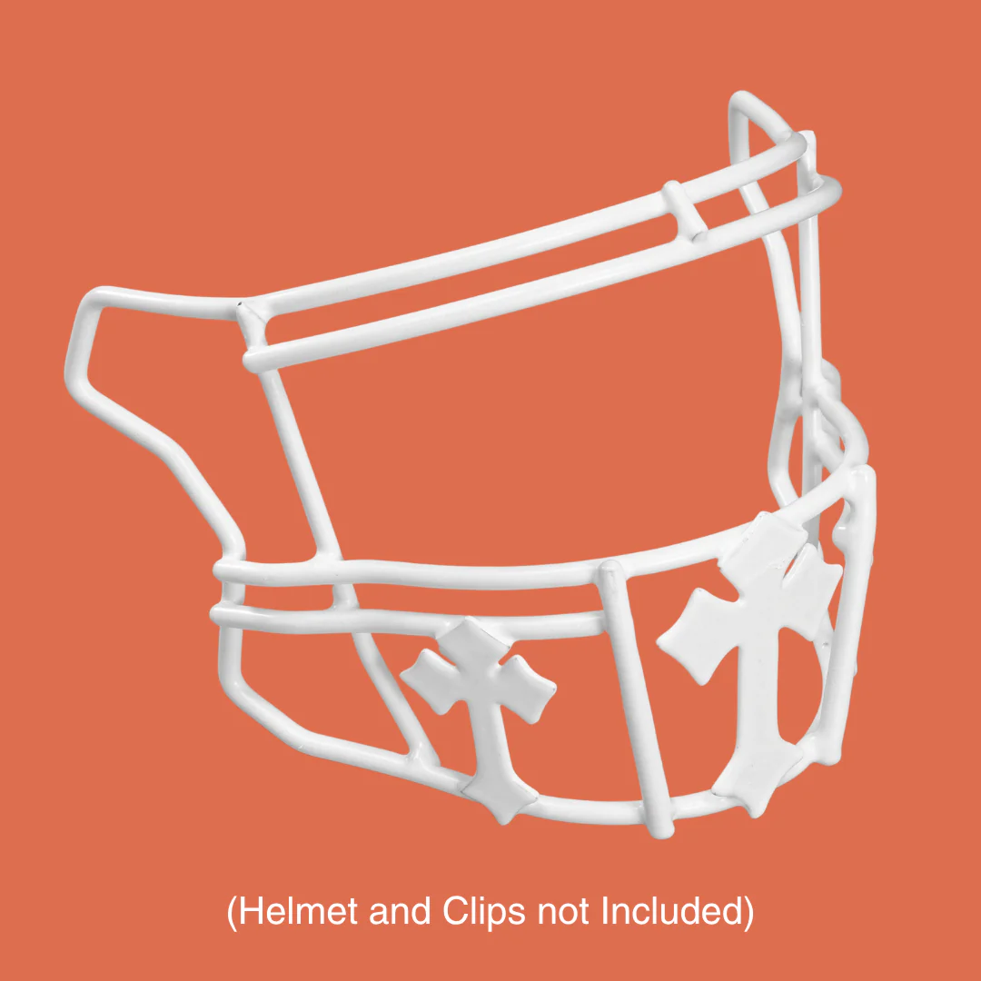 Gothic Crosses Football Facemask for Riddell SpeedFlex - Image 4
