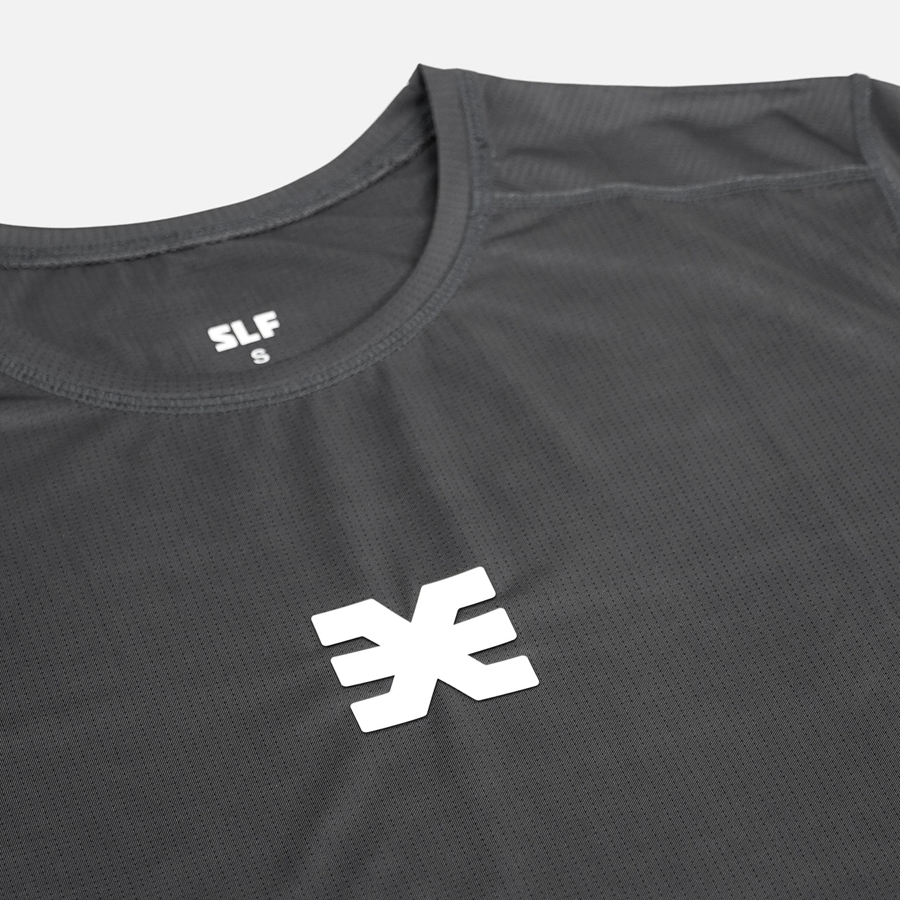 Gray BodyContour Crew T-Shirt - Image 3