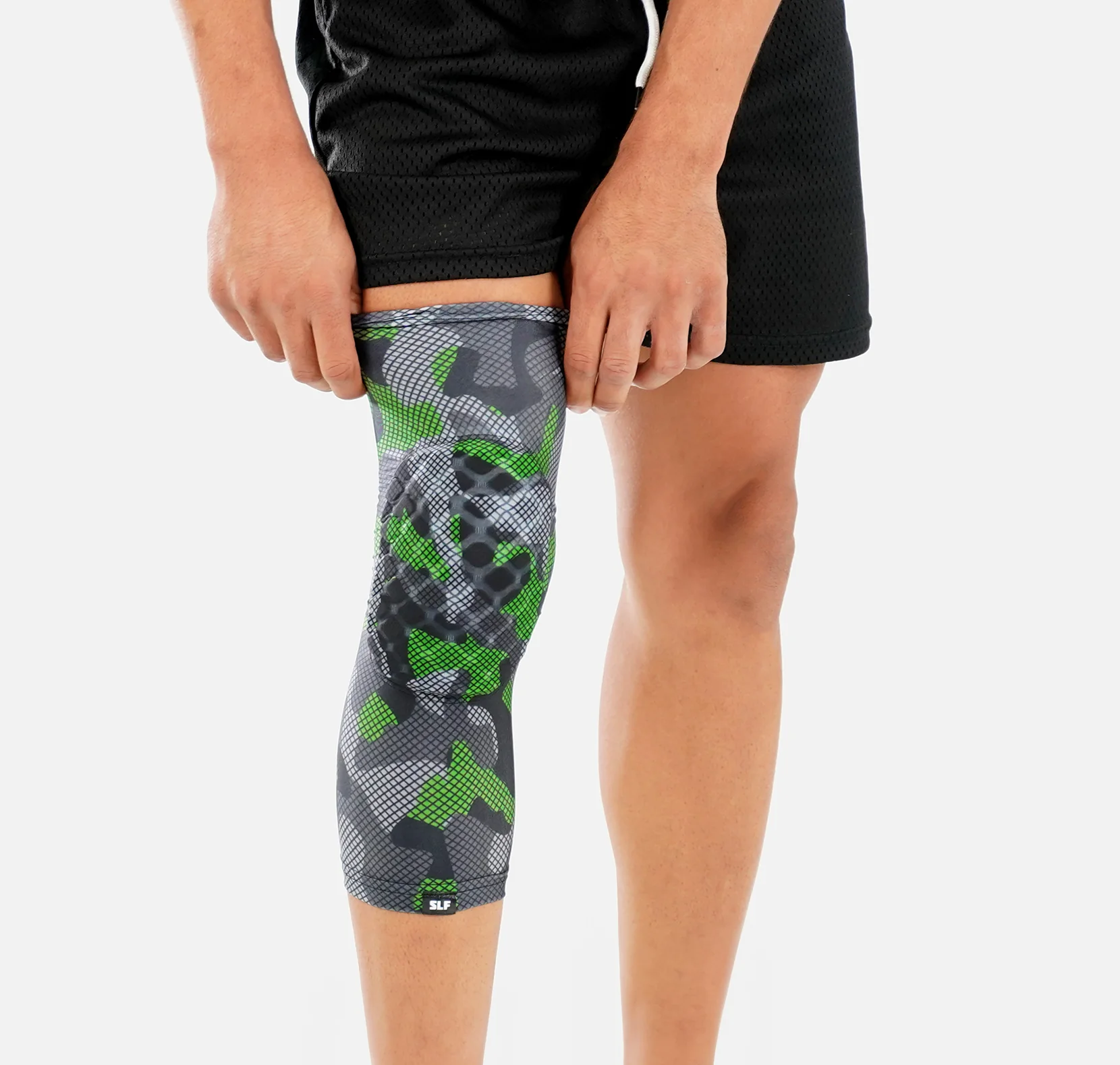 Gray Green Camo Knee Pad - Image 2