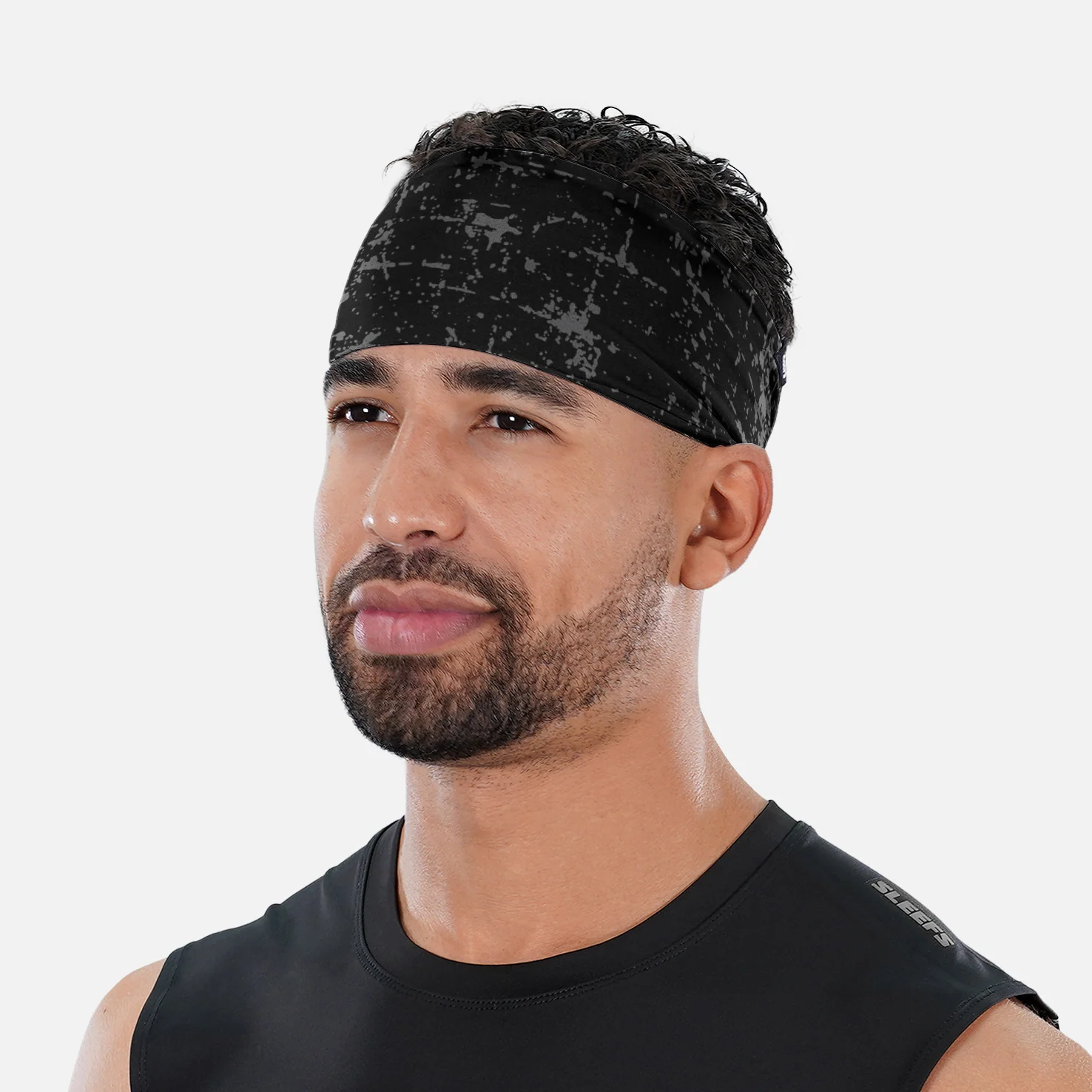 Grunge Black Headband - Image 2